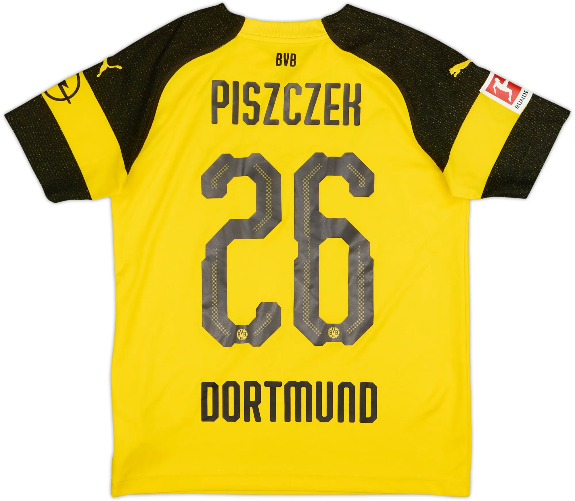Puma Borussia Dortmund Boys SS Home Shirt 2018/19