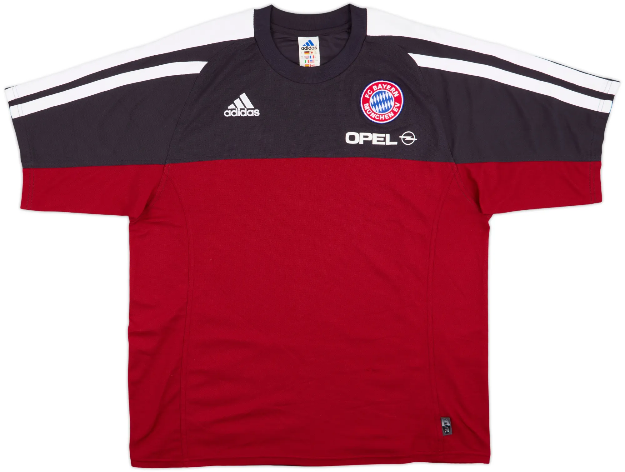 adidas Bayern Munich Mens SS Home Shirt 2001/02