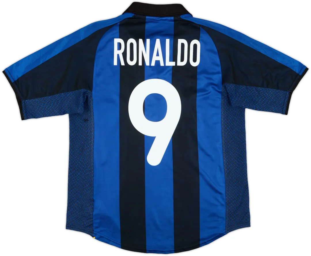 Nike Inter Milan Mens SS Home Shirt 2001/02 | INTH01-119 | FOOTY.COM