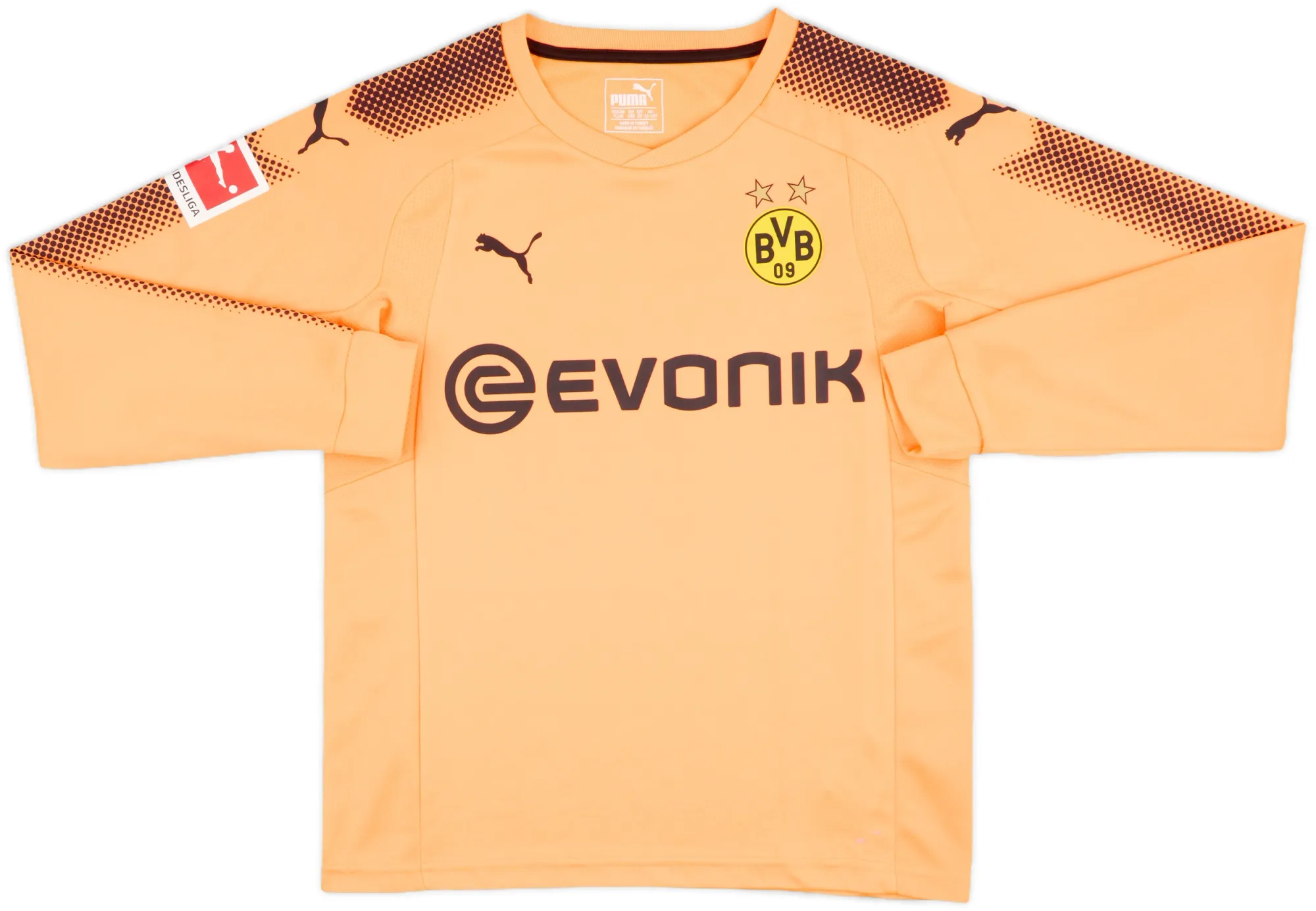 Puma Borussia Dortmund Boys LS Goalkeeper Home Shirt 2017/18