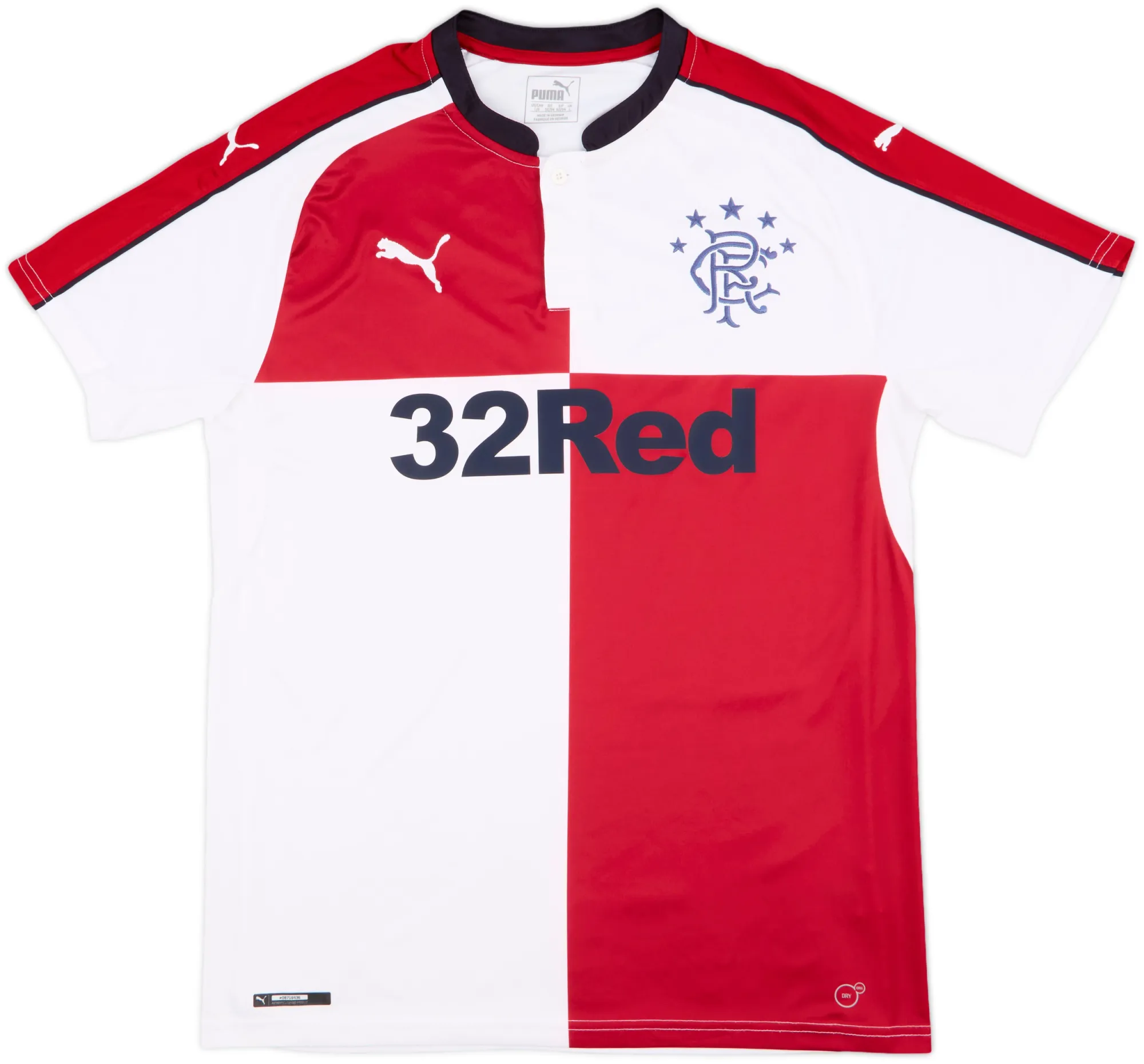 Puma Rangers Mens SS Away Shirt 2016/17