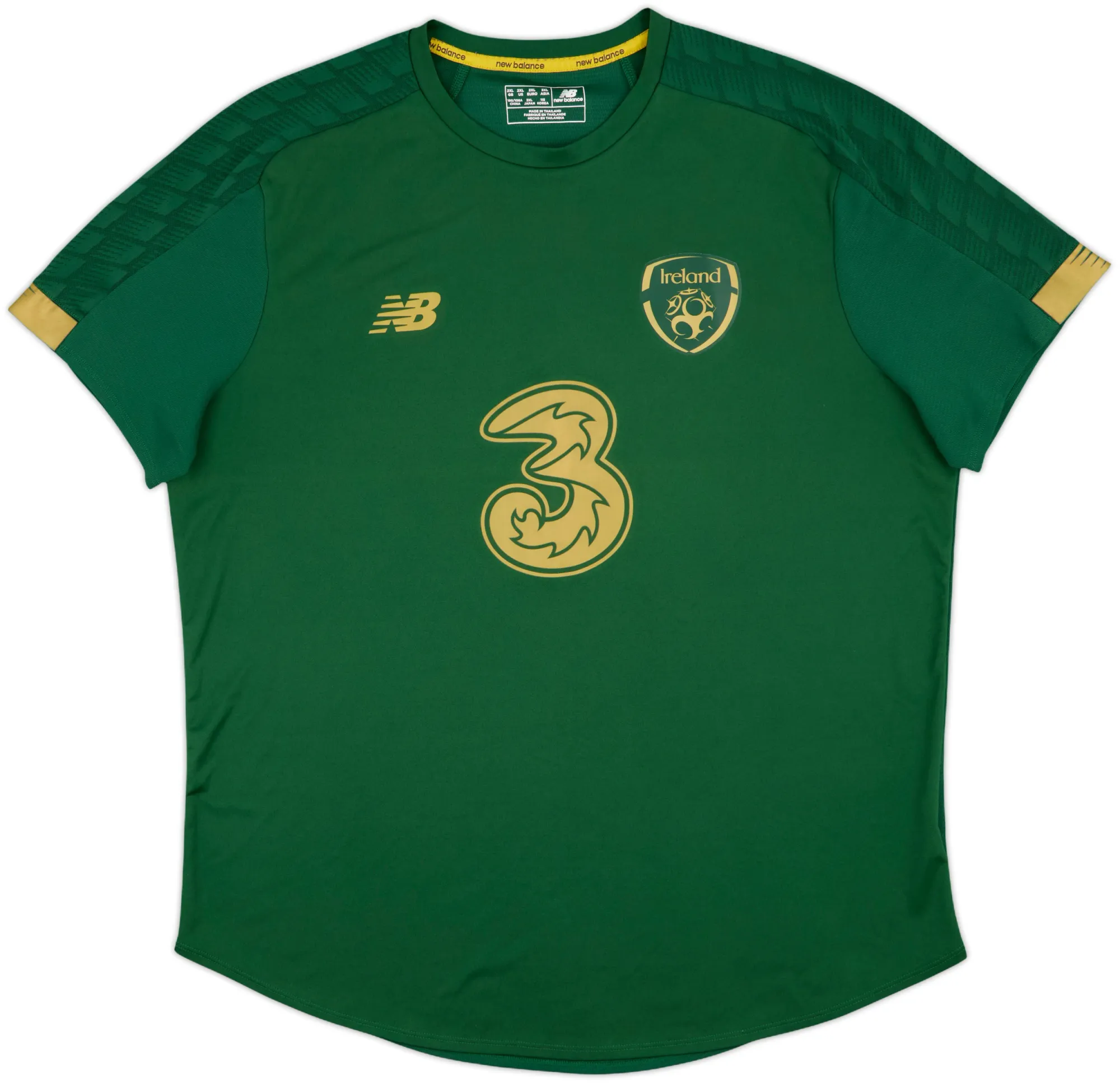 NewBalance Republic of Ireland Mens SS Home Shirt 2019