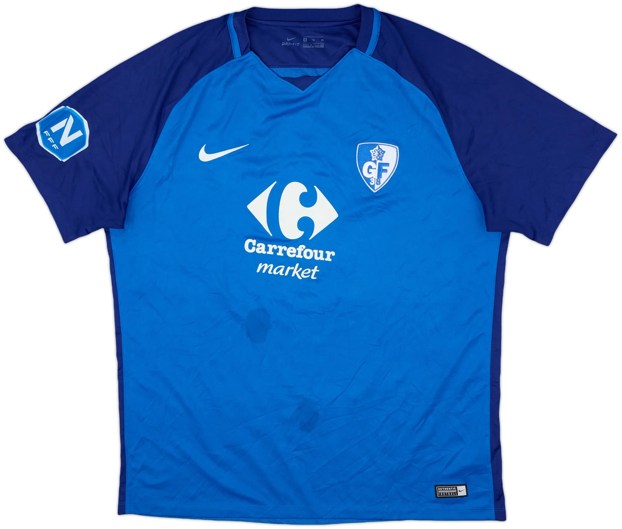 Nike Grenoble Foot 38 Mens SS Home Shirt 2017/18