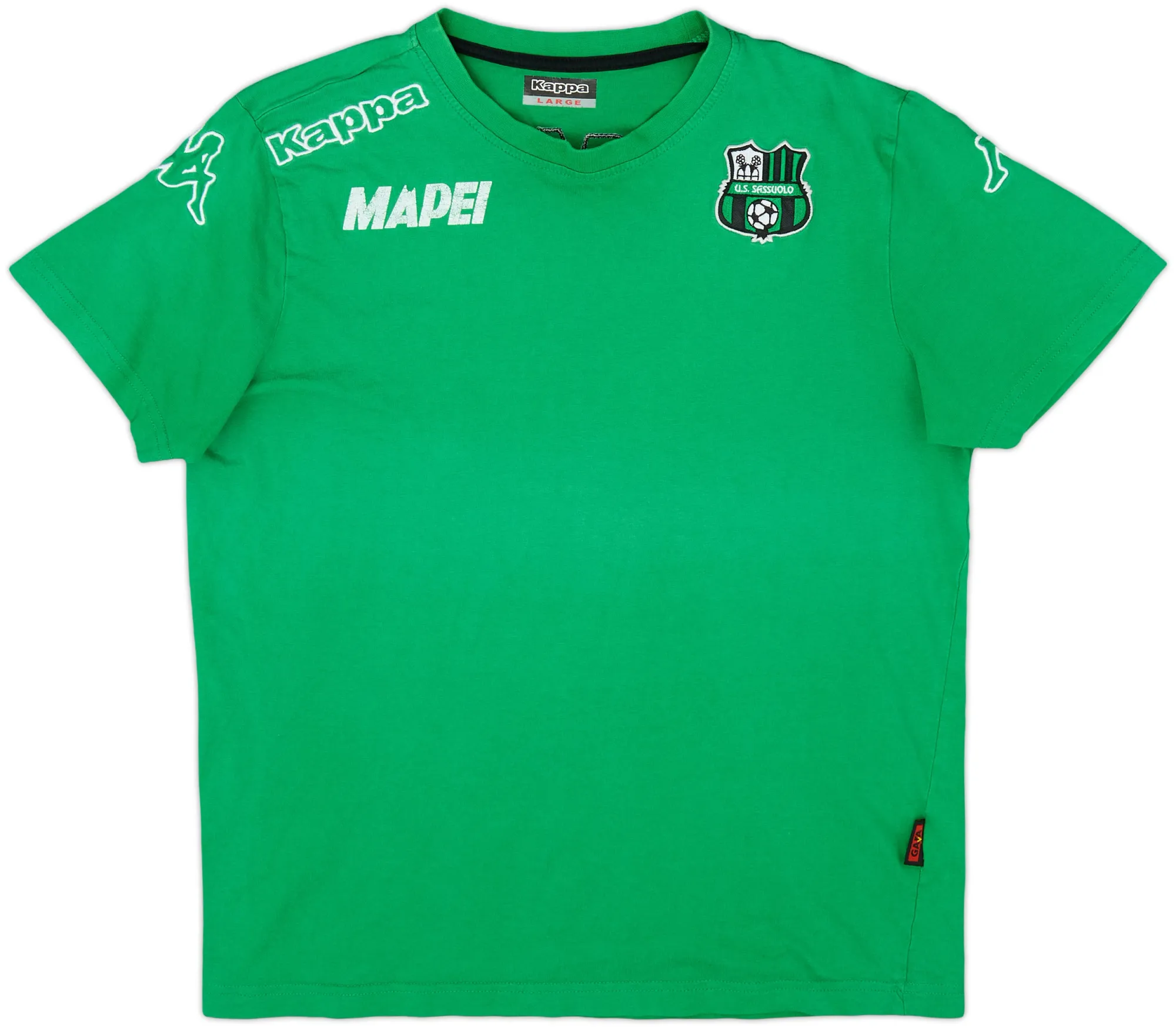 Kappa Sassuolo Mens SS Home Shirt 2015/16