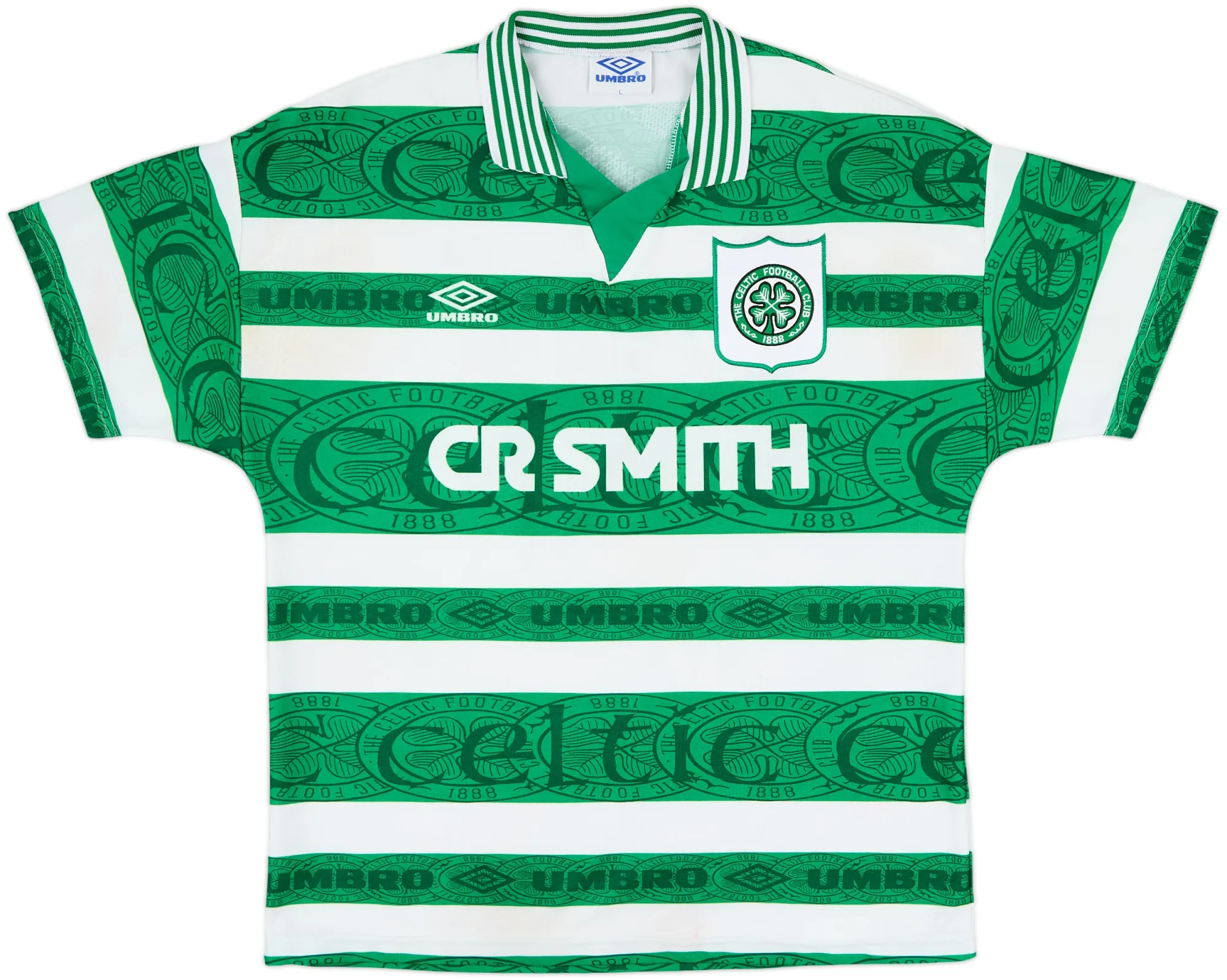 Umbro Celtic Mens SS Home Shirt 1995/97