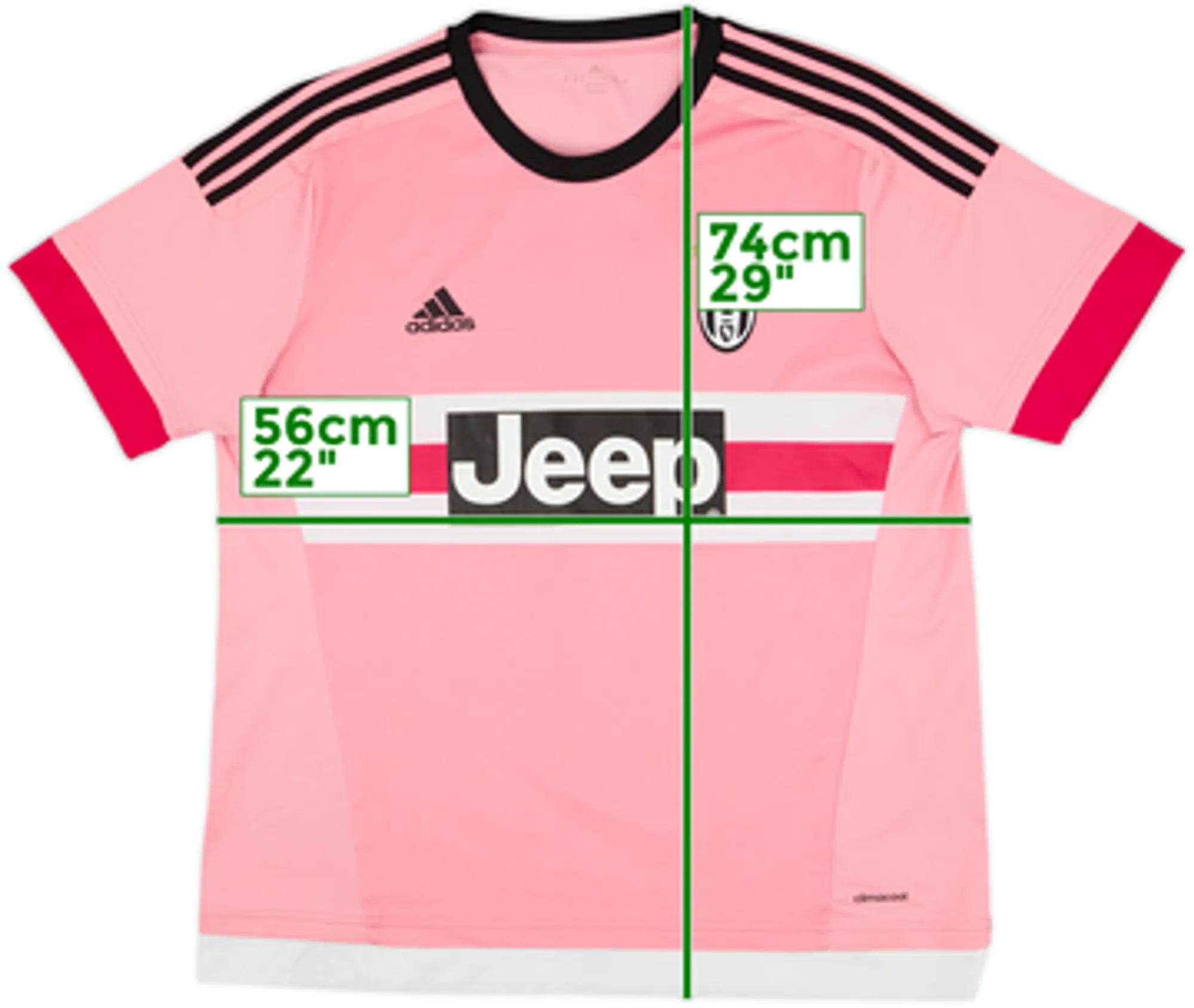 adidas Juventus Mens SS Away Shirt 2015/16