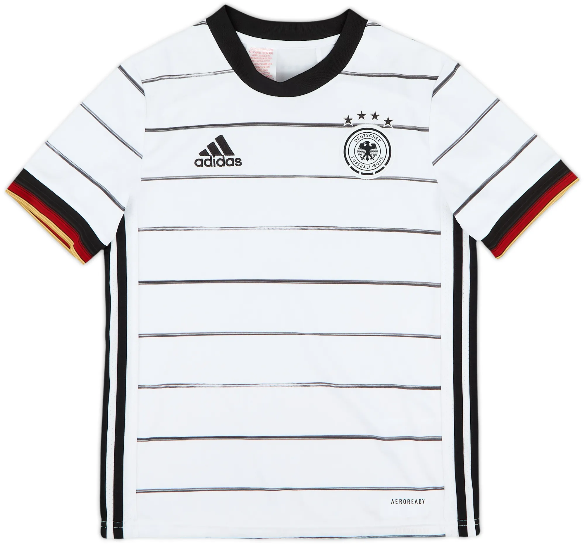 adidas Germany Boys SS Home Shirt 2020