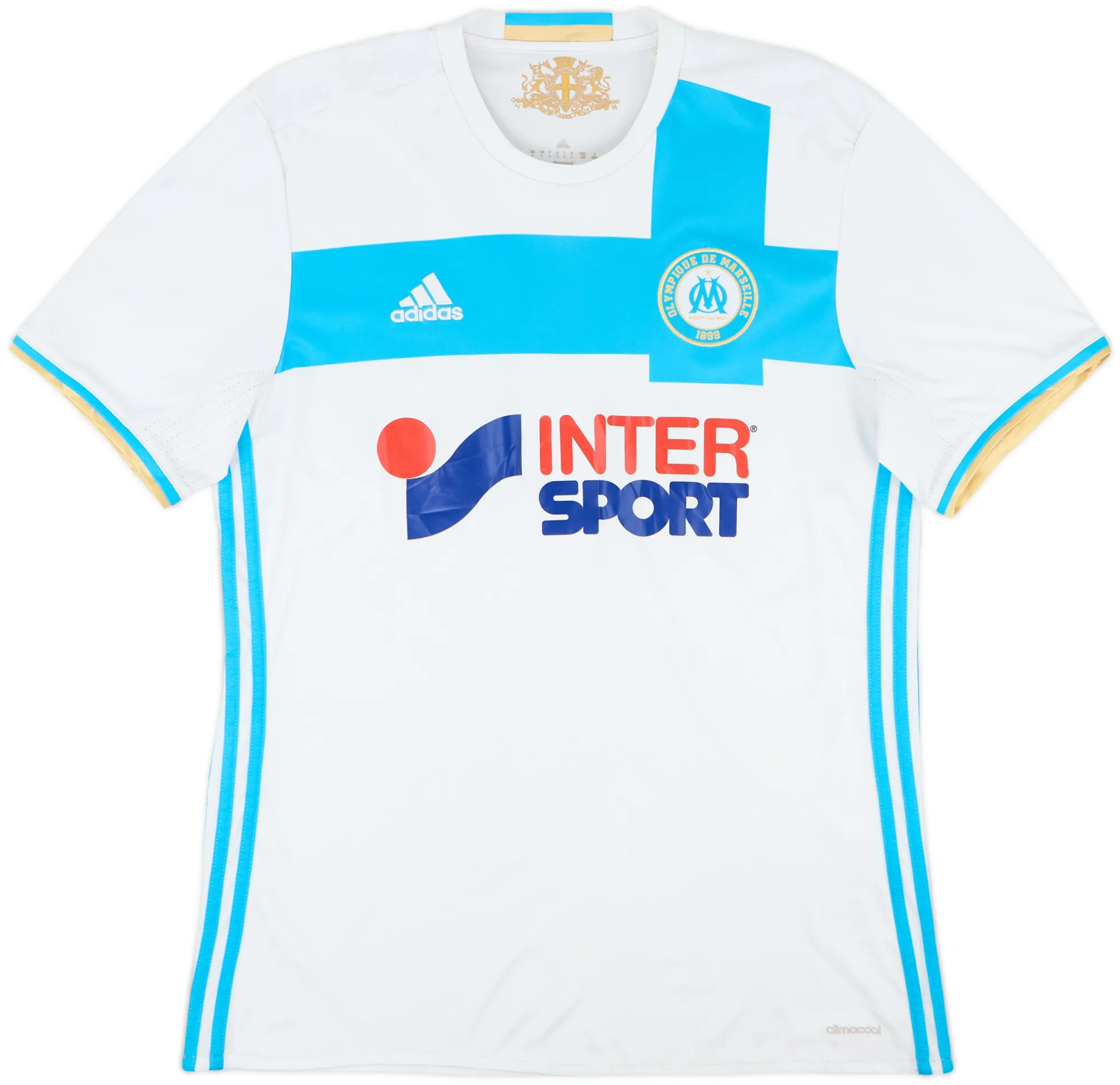 adidas Marseille Mens SS Home Shirt 2016/17