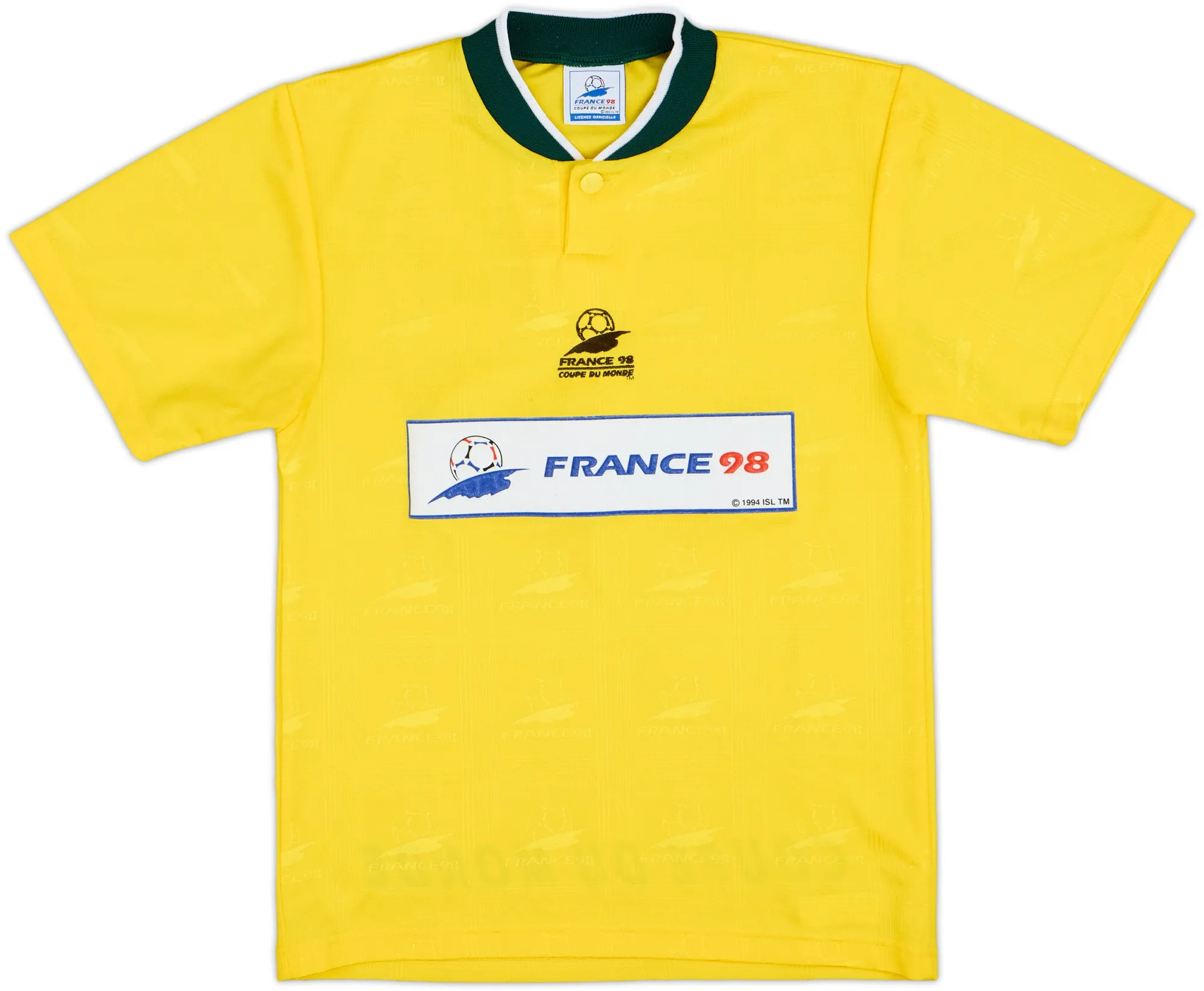 Training France Boys SS Home Shirt 1998