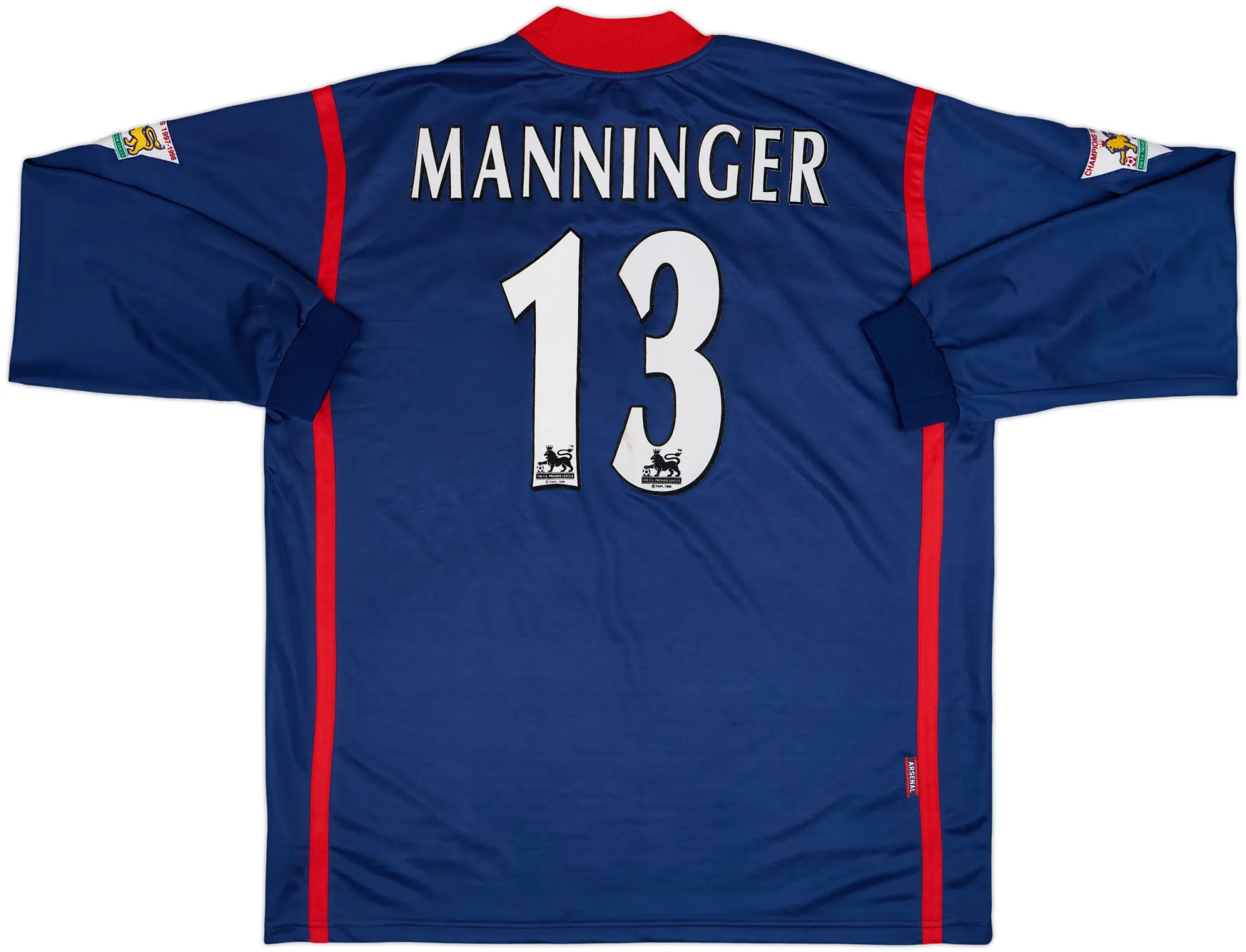 Nike Arsenal Mens LS Goalkeeper Home Shirt 1998/99