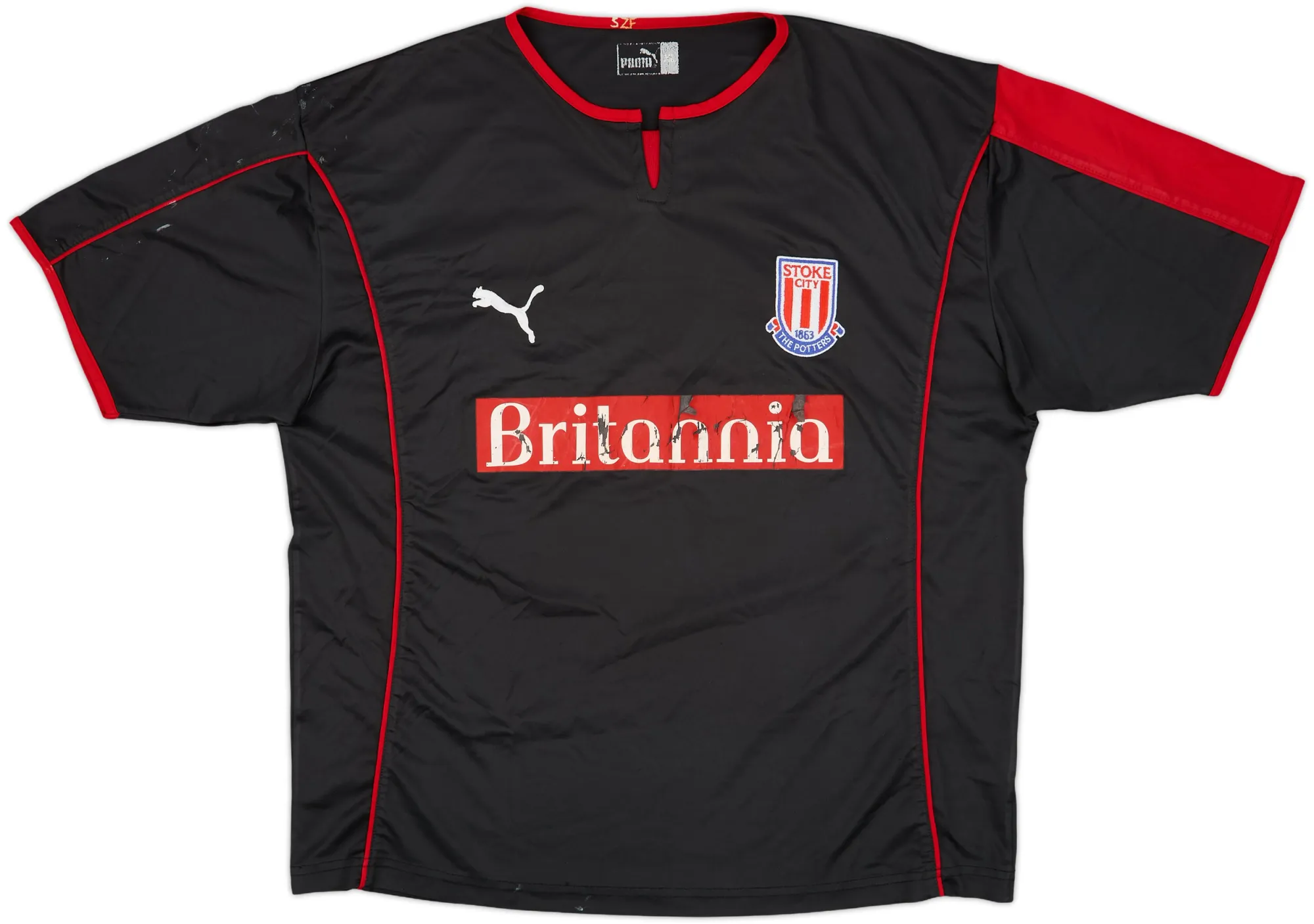 Puma Stoke City Mens SS Away Shirt 2005/06