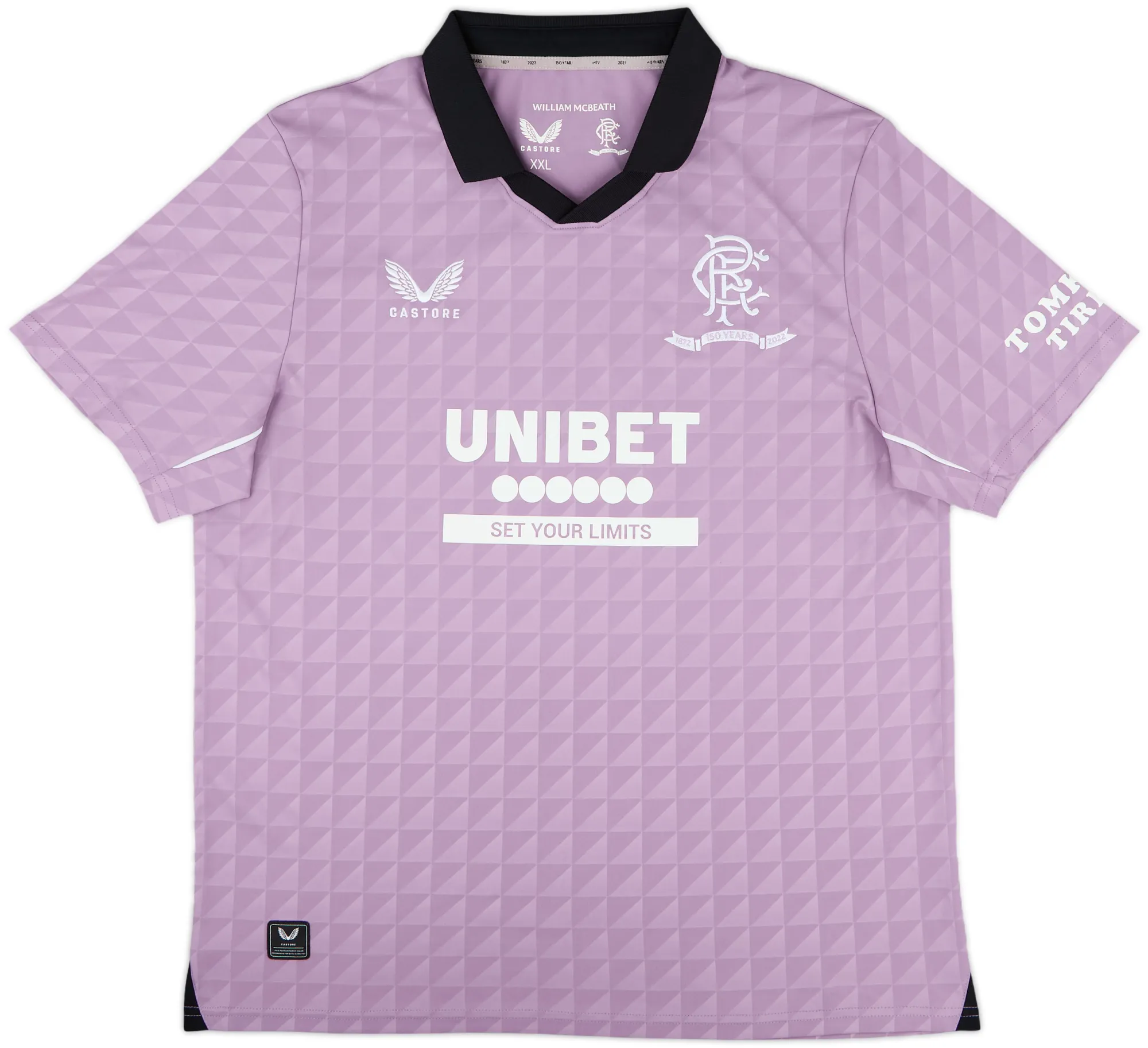 Castore Rangers Mens SS Third Shirt 2021/22