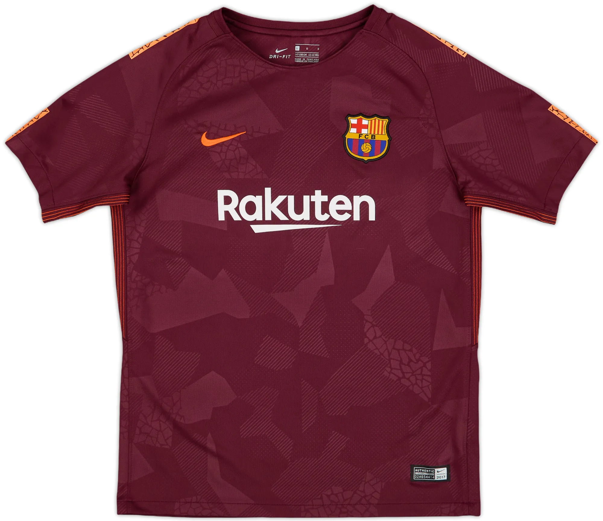 Nike Barcelona Boys SS Third Shirt 2017/18