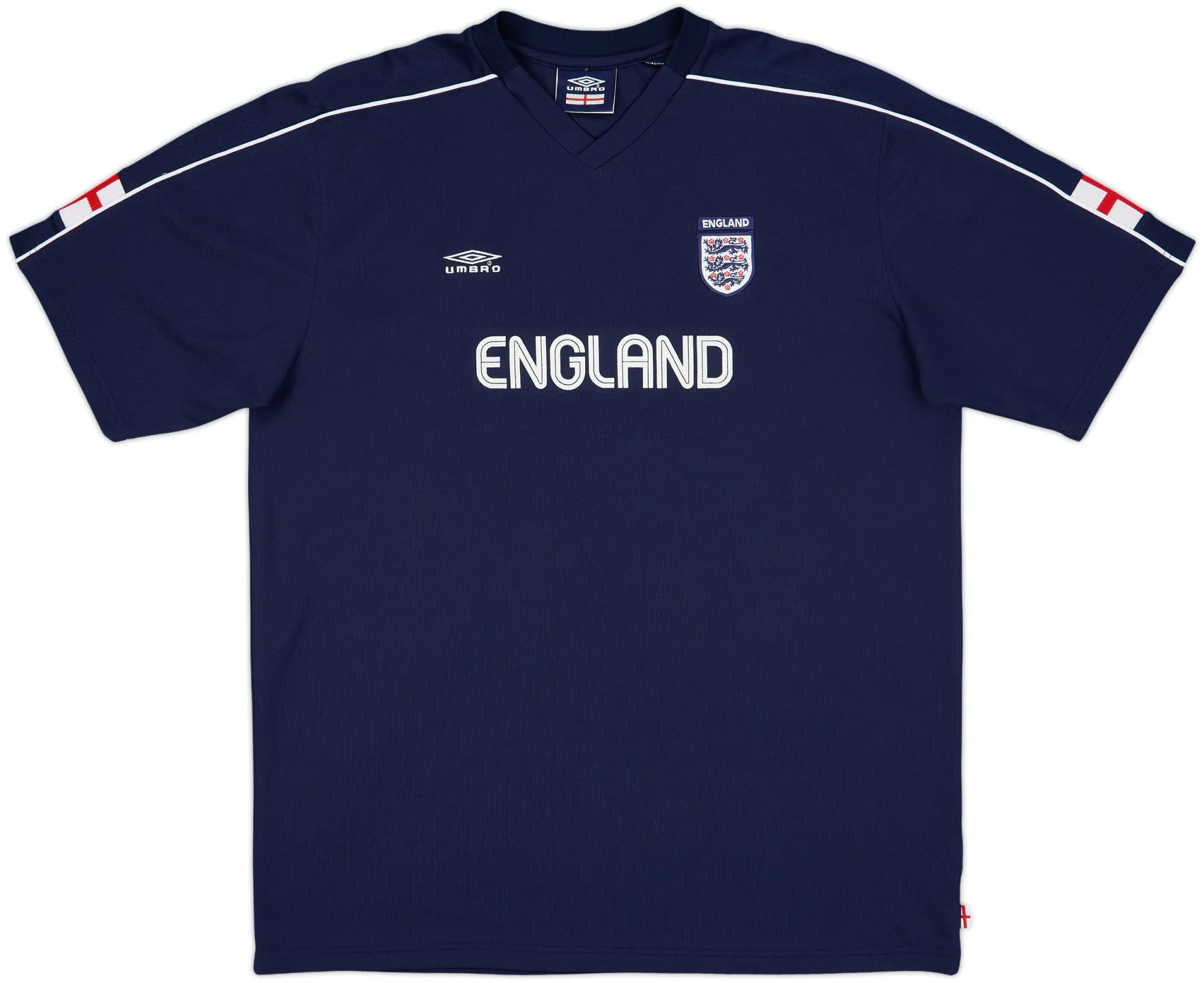 Umbro England Mens SS Home Shirt 2002
