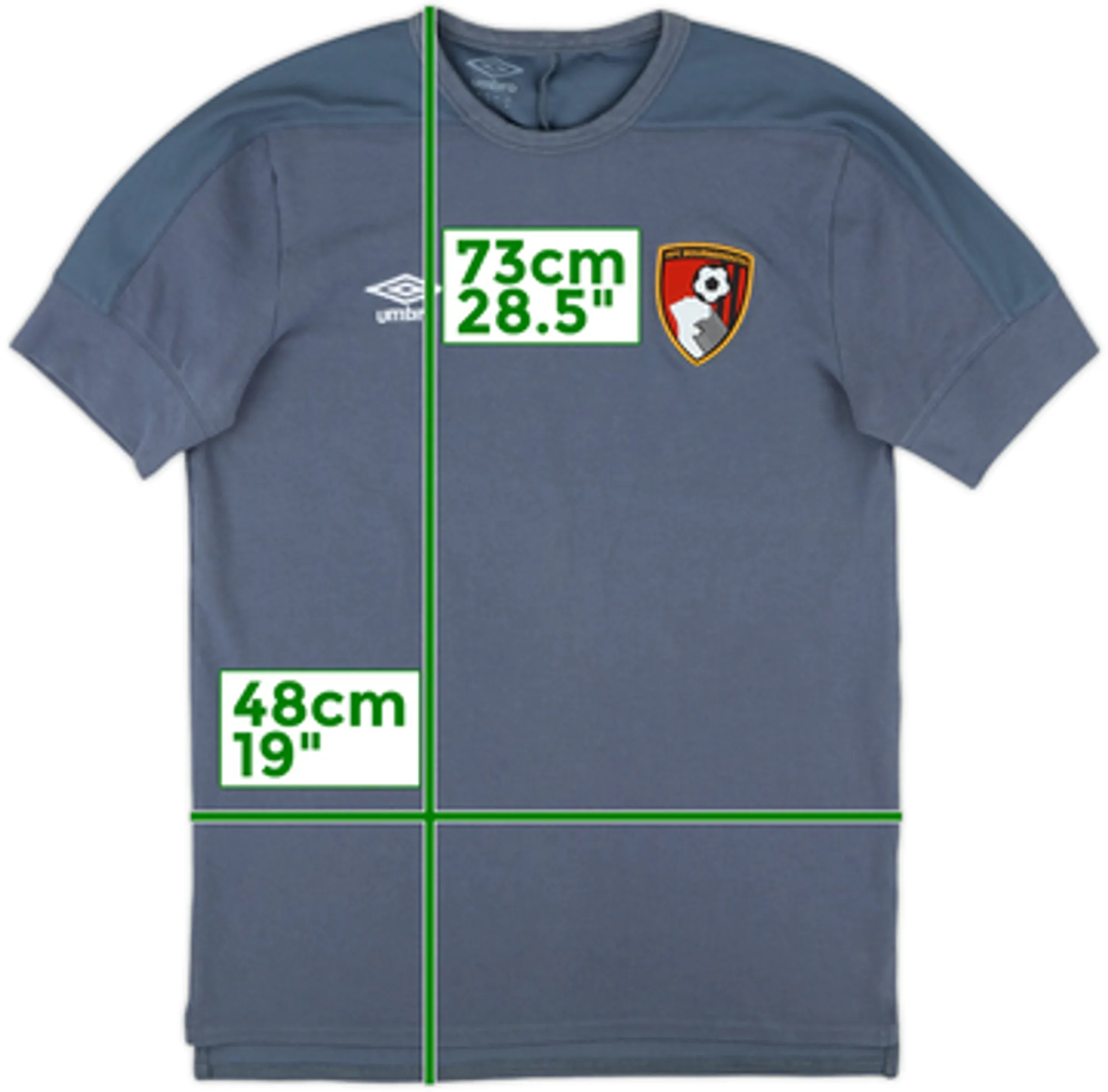 Umbro Bournemouth Mens SS Home Shirt 2017/18