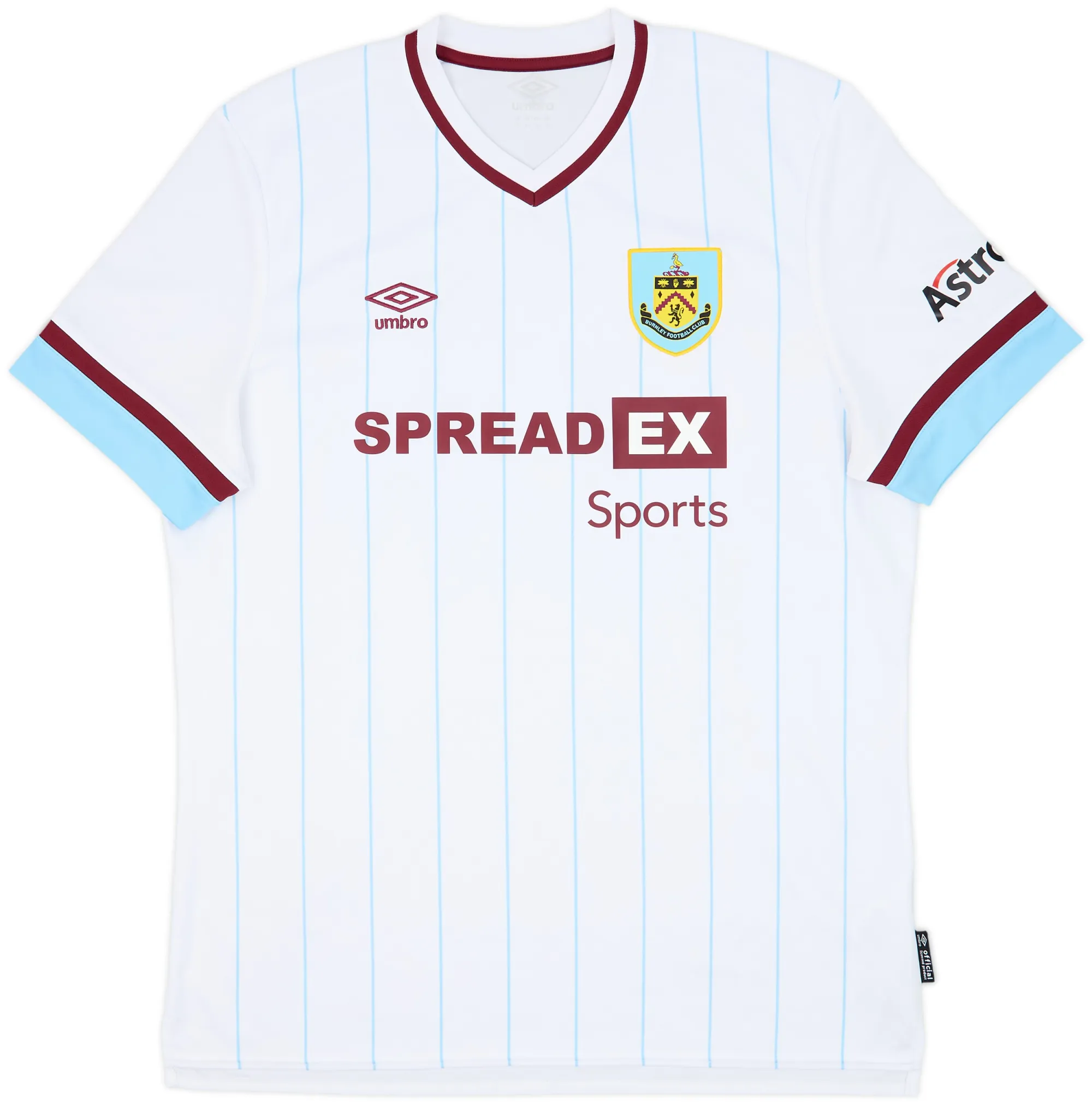 Umbro Burnley Mens SS Away Shirt 2021/22