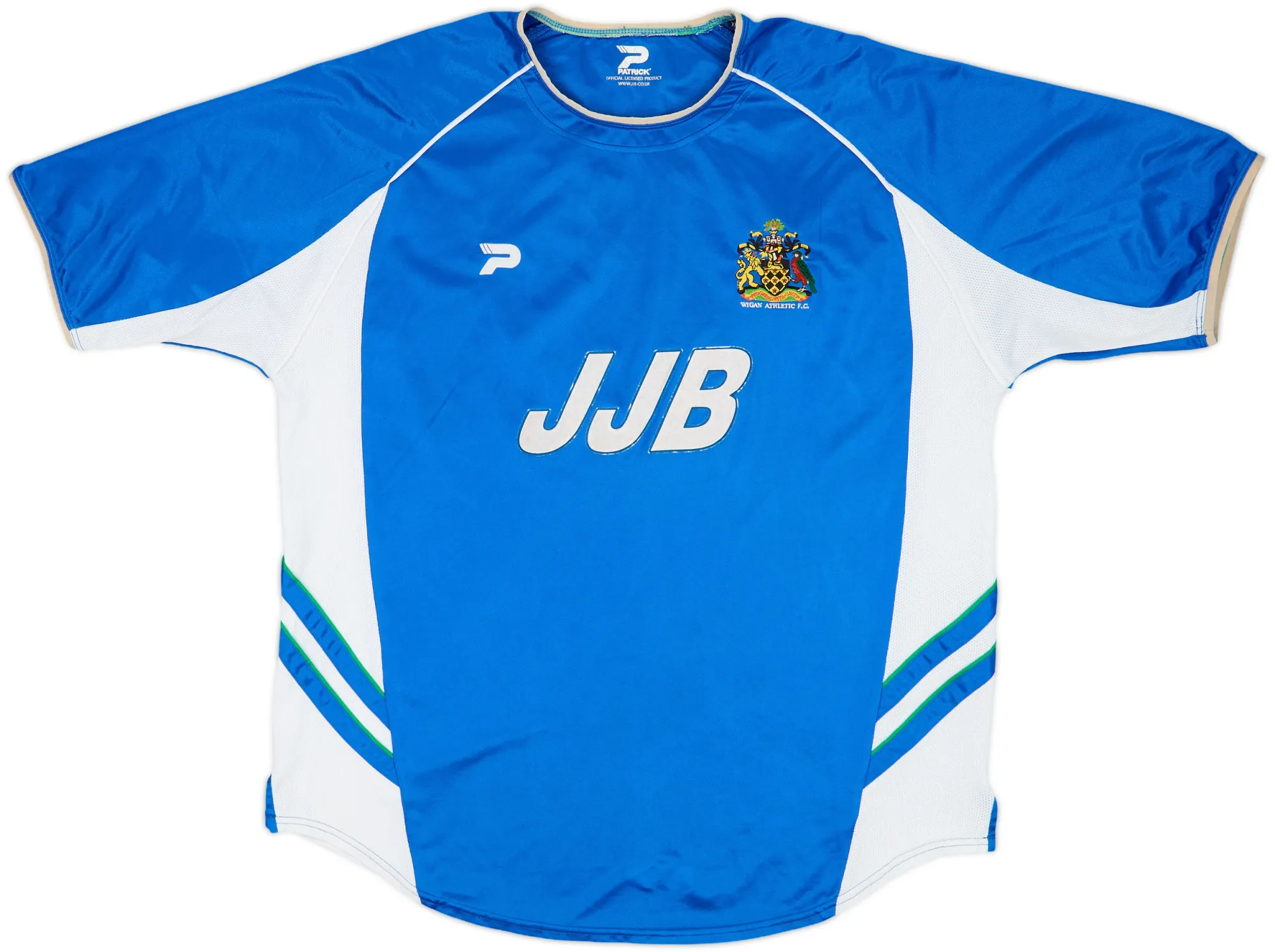 Home Wigan Athletic Mens SS Home Shirt 2002/03