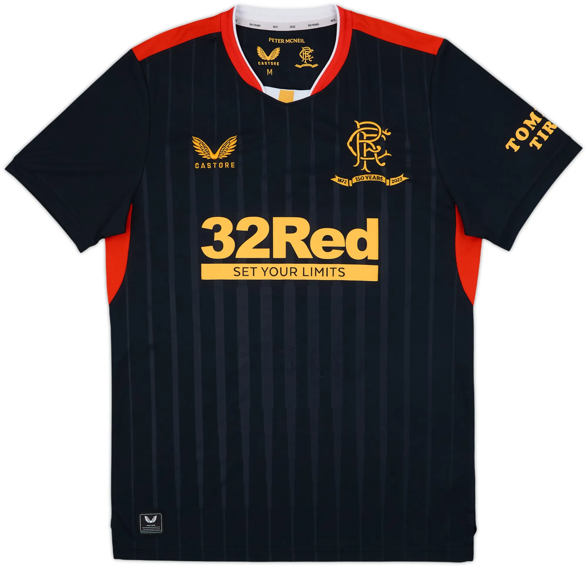 Castore Rangers Mens SS Away Shirt 2021/22