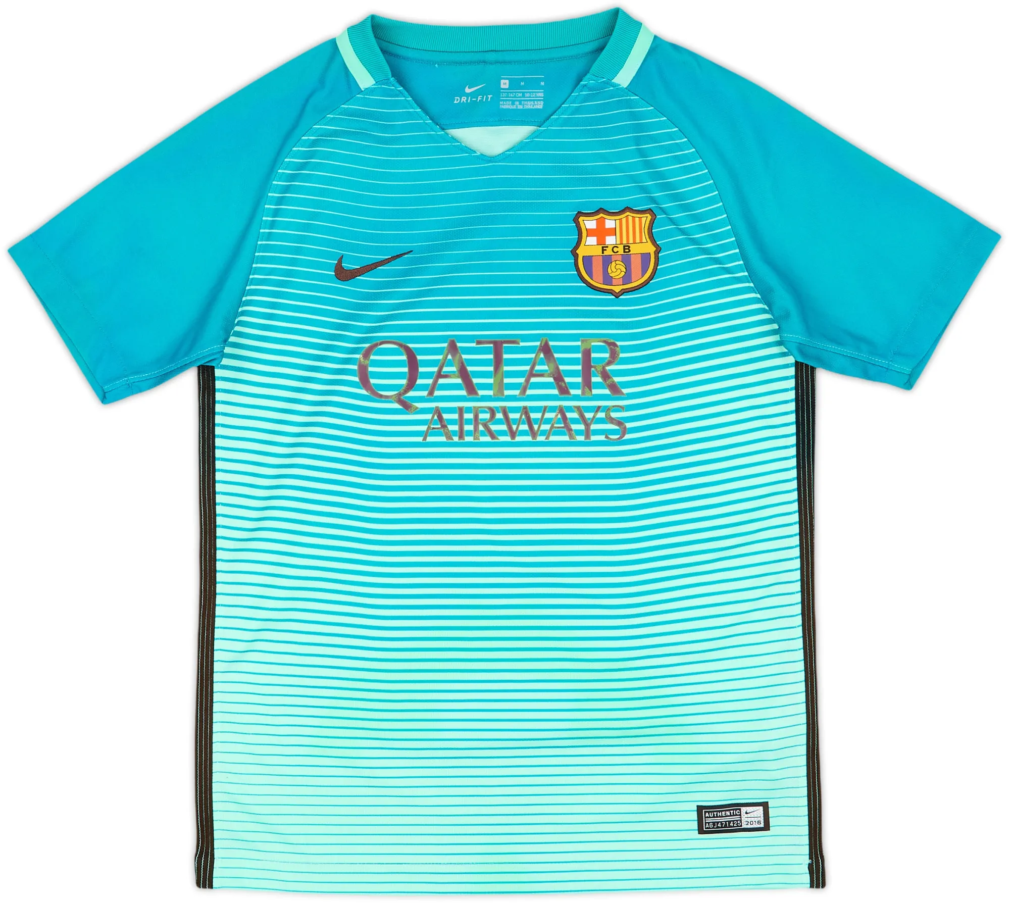 Nike Barcelona Boys SS Third Shirt 2016/17