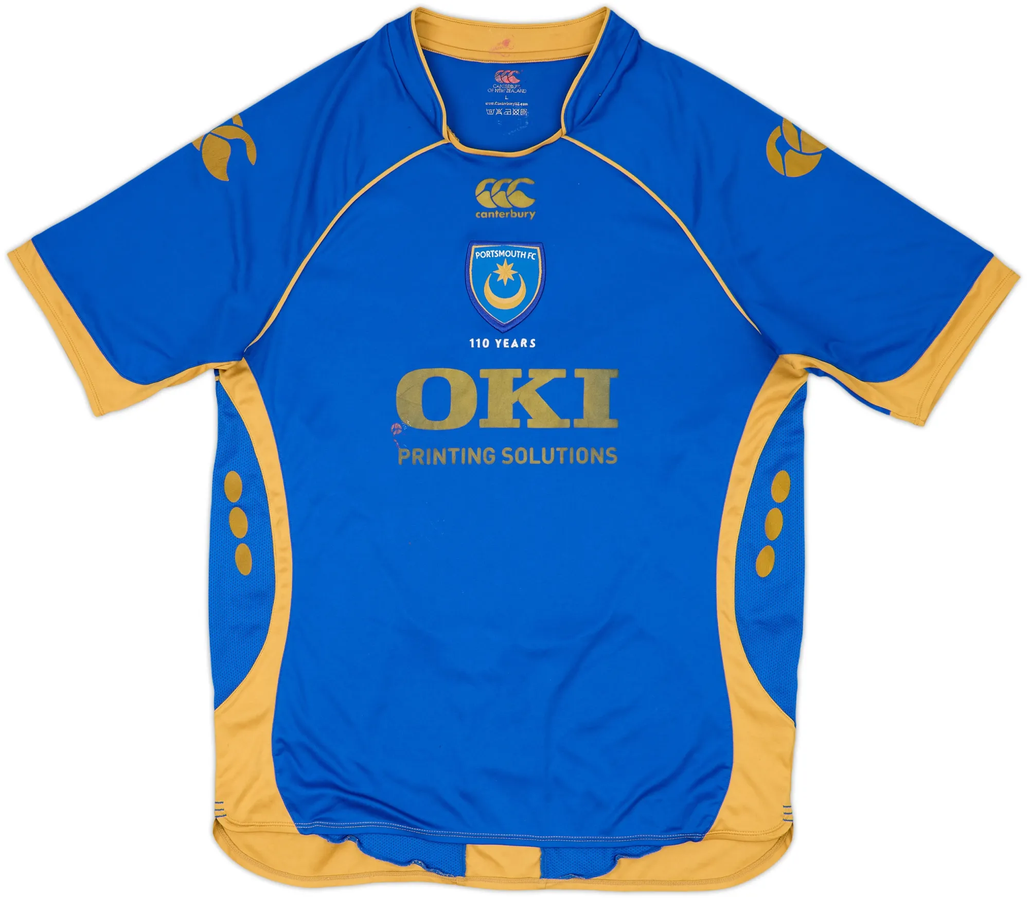 Home Portsmouth Mens SS Home Shirt 2008/09