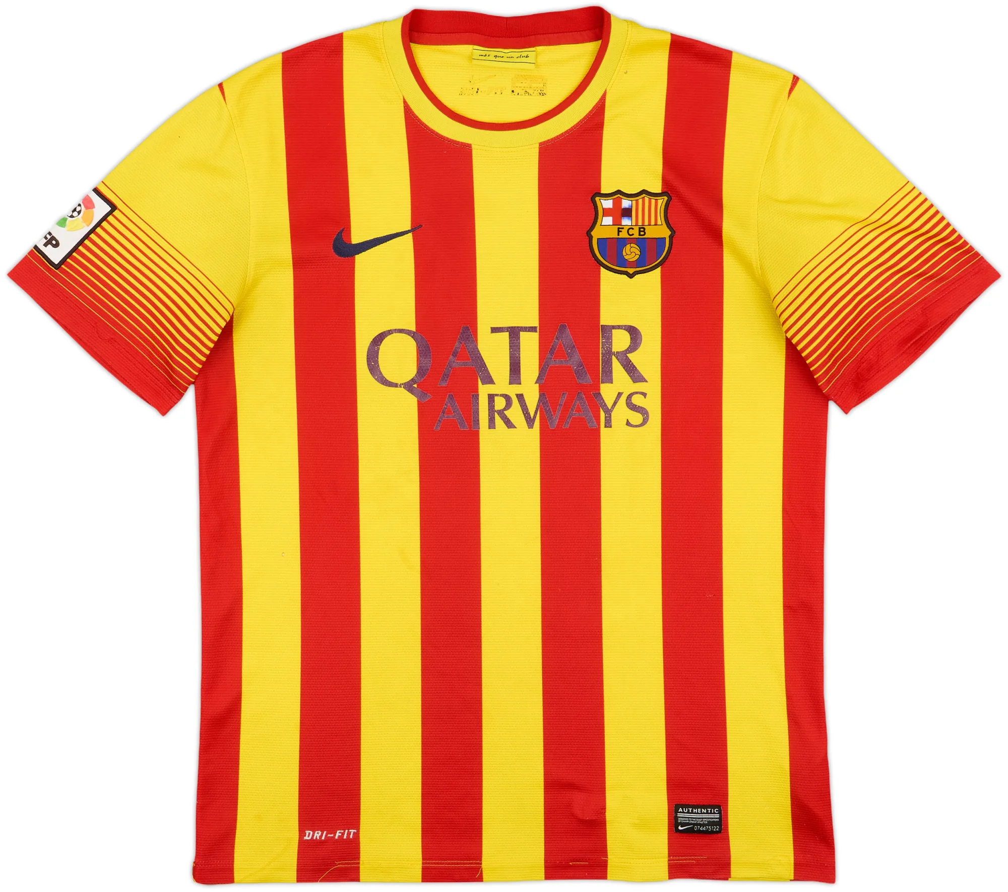 Nike Barcelona Mens SS Away Shirt 2013/15
