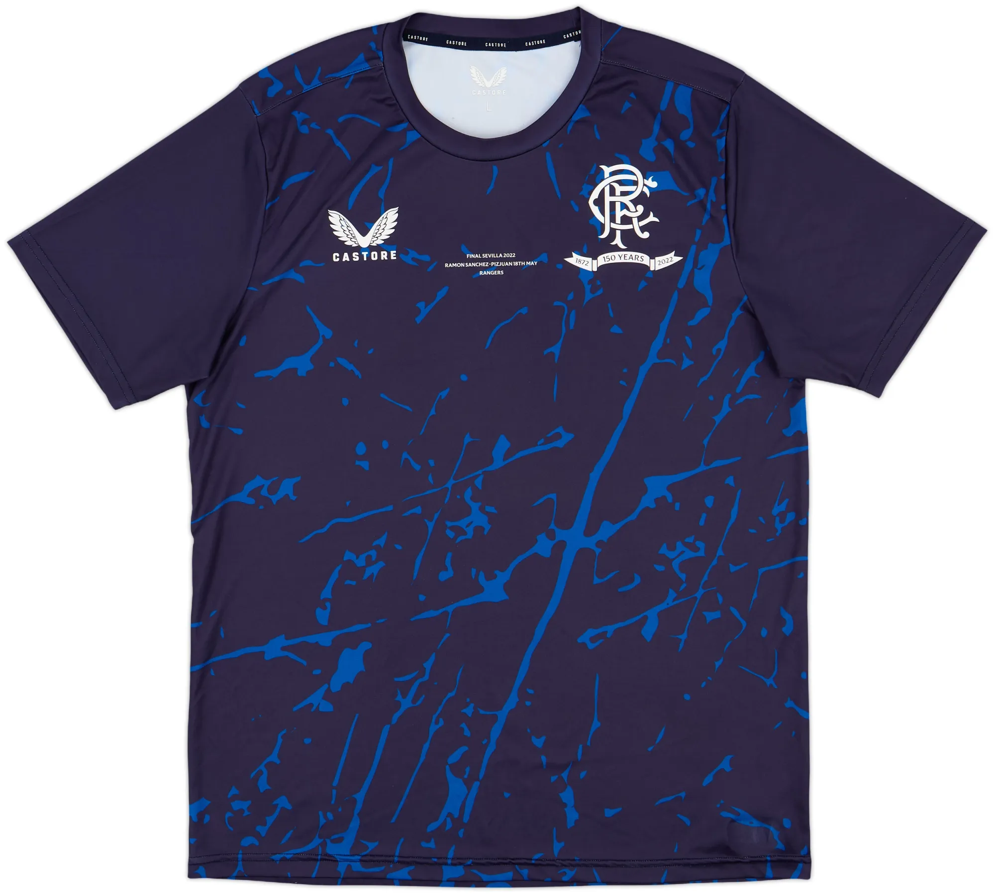 Castore Rangers Mens SS Home Shirt 2021/22