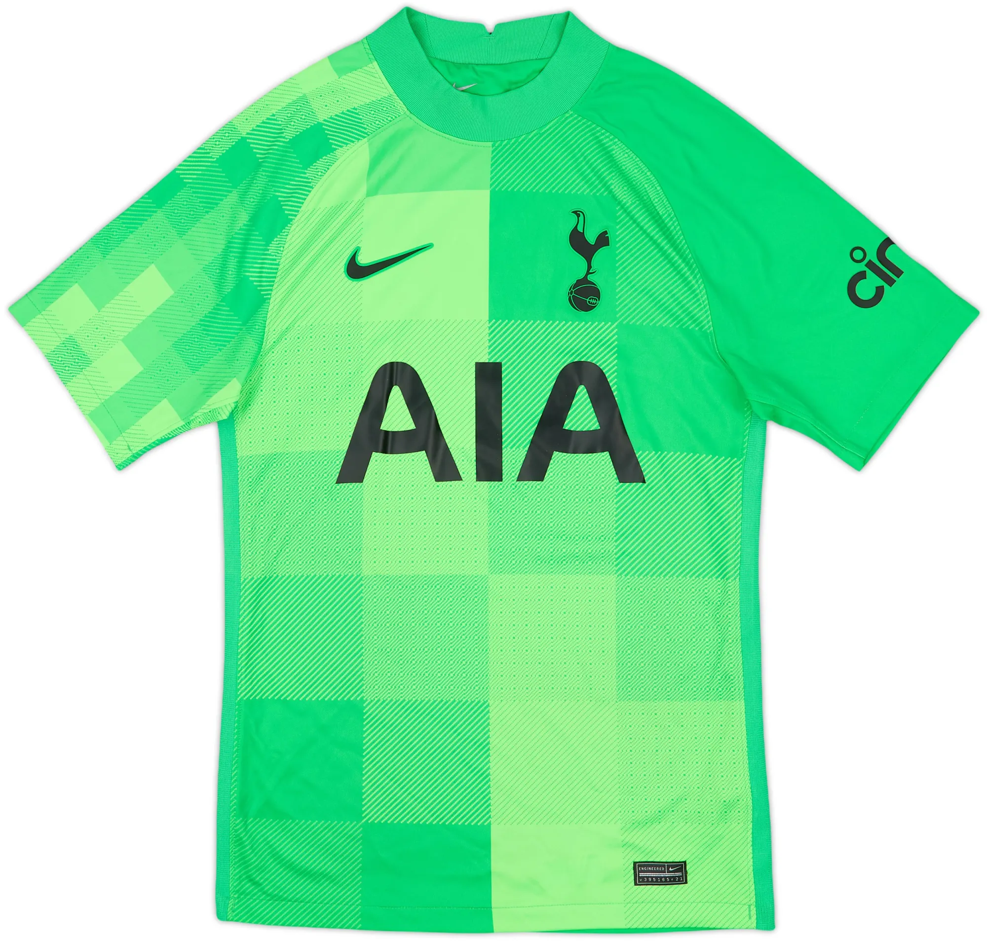 Nike Tottenham Hotspur Mens SS Goalkeeper Home Shirt 2021/22