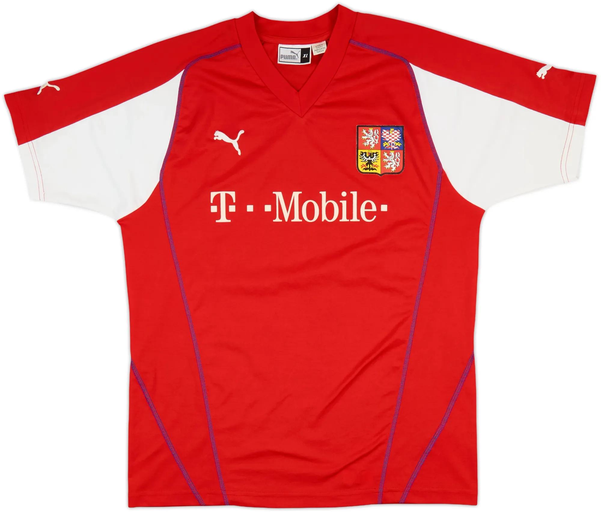 Puma Czech Republic Mens SS Home Shirt 2003