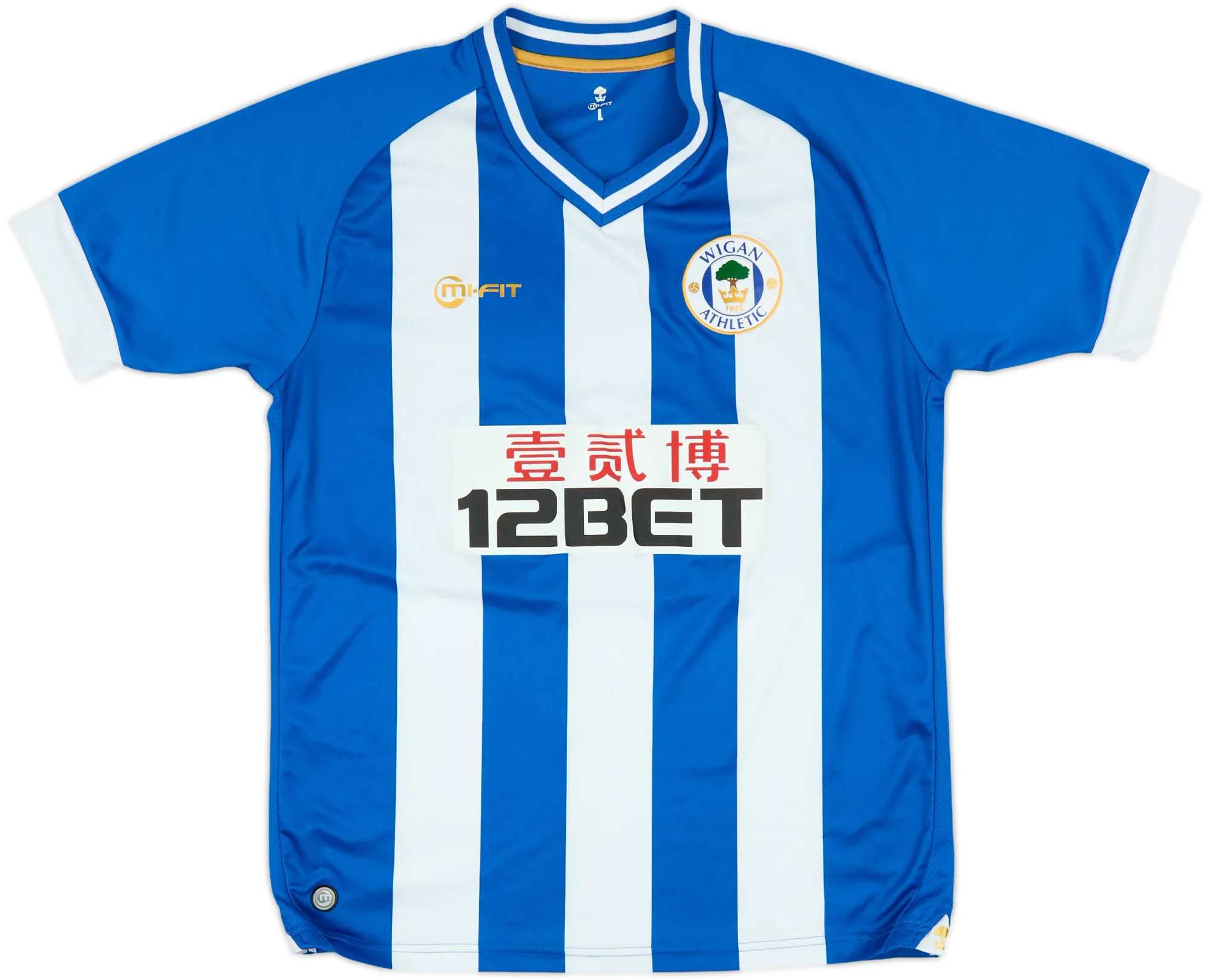 Home Wigan Athletic Mens SS Home Shirt 2013/14