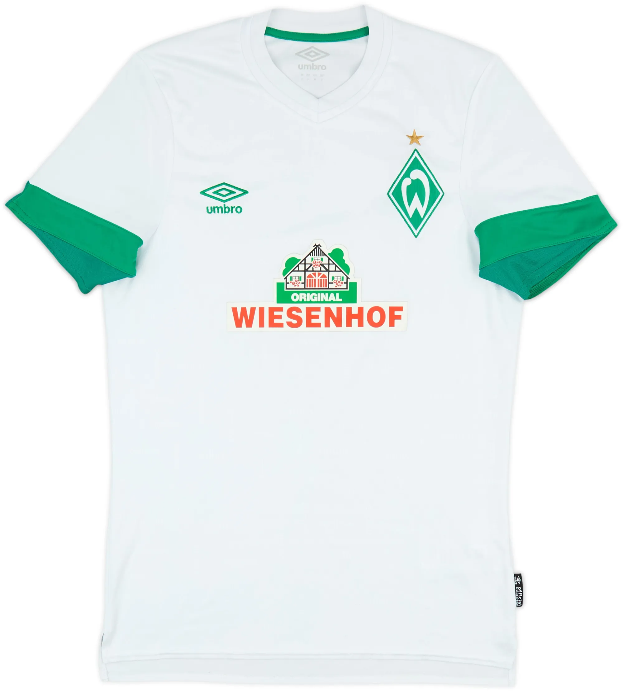 Umbro Werder Bremen Mens SS Away Shirt 2021/22