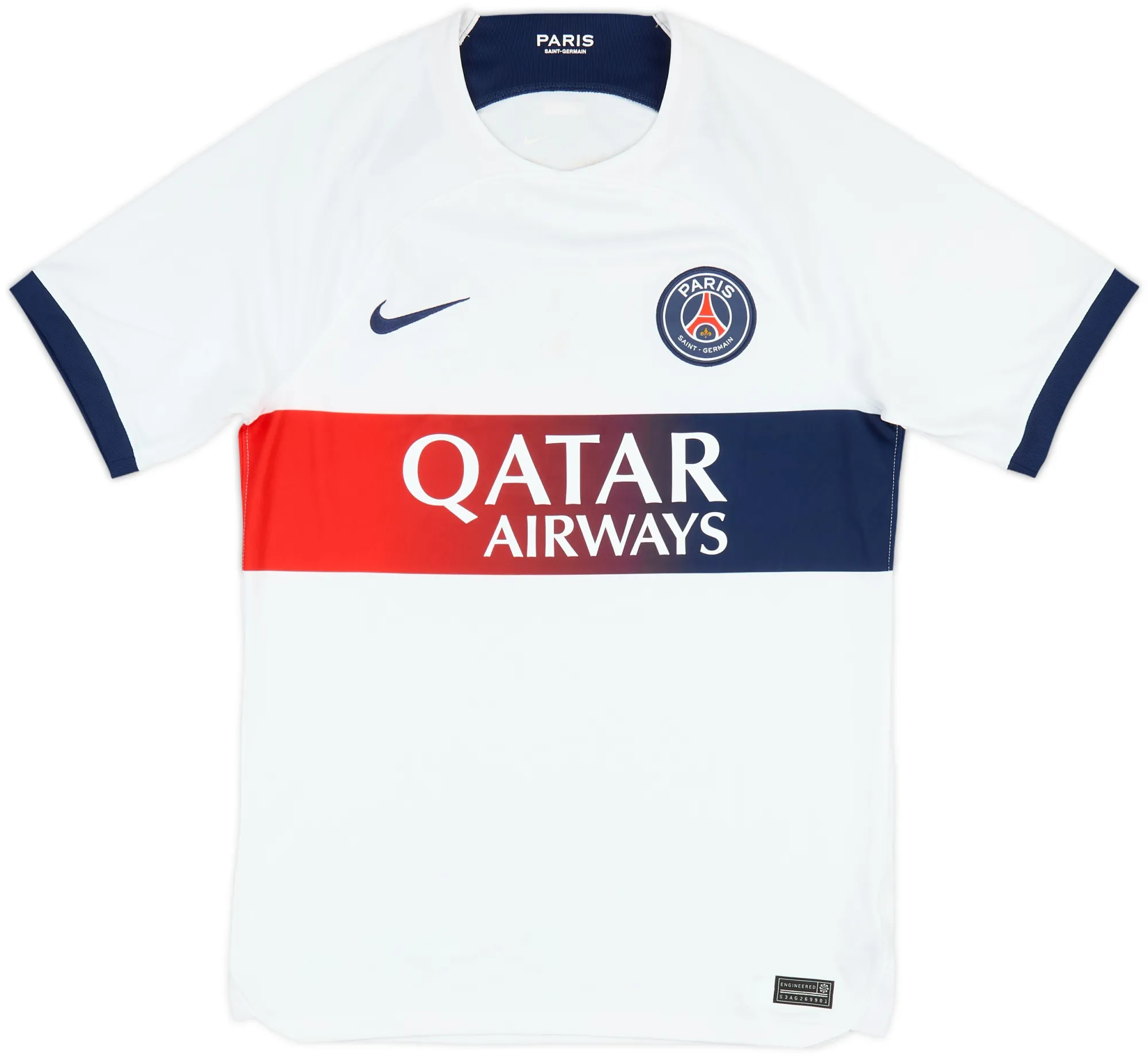 Nike Paris Saint Germain Mens SS Away Shirt 2023/24