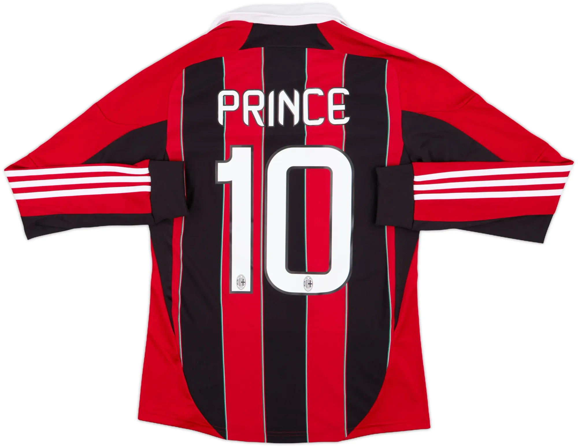 adidas AC Milan Mens LS Home Shirt 2012/13