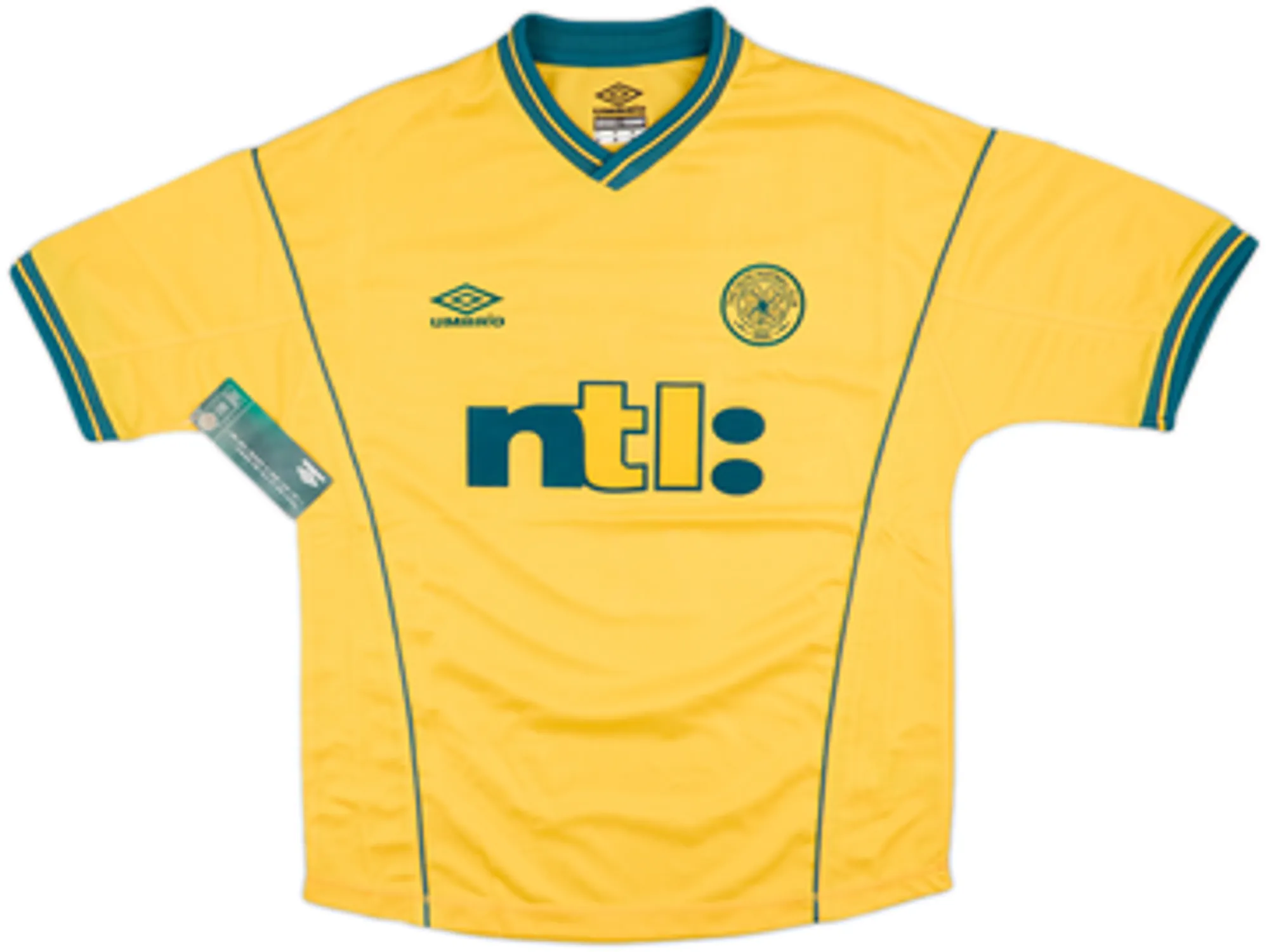 Umbro Celtic Mens SS Away Shirt 2000/02