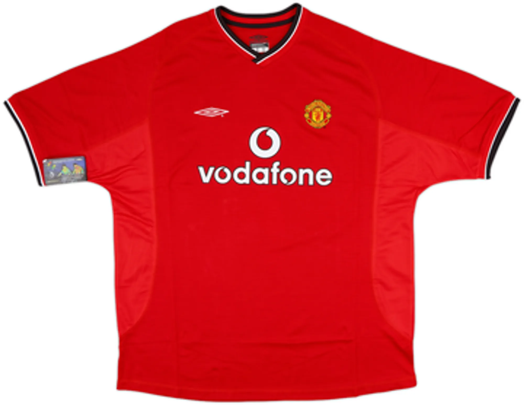 Umbro Manchester United Mens SS Home Shirt 2000/02