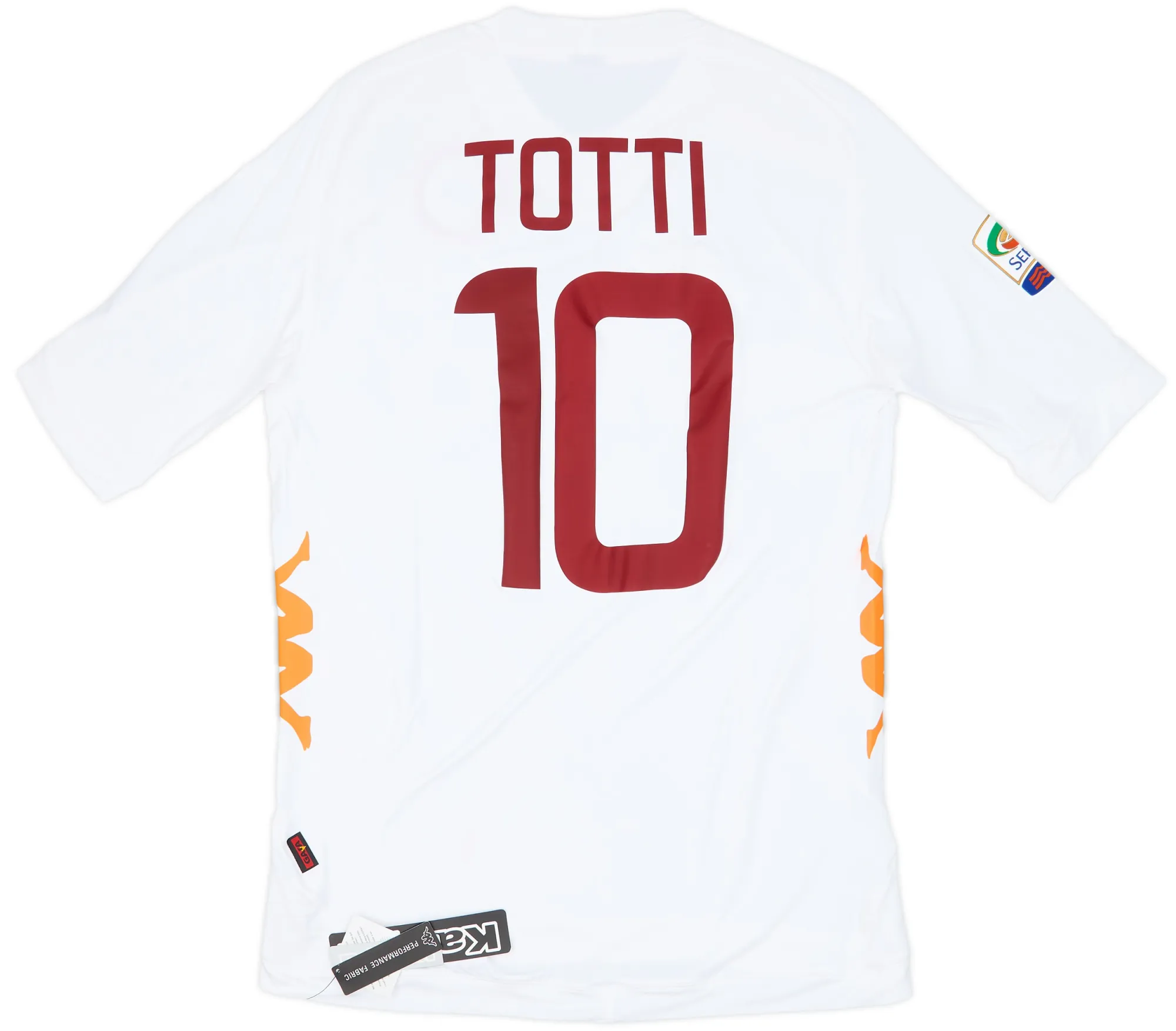 Kappa Roma Mens SS Away Shirt 2011/12