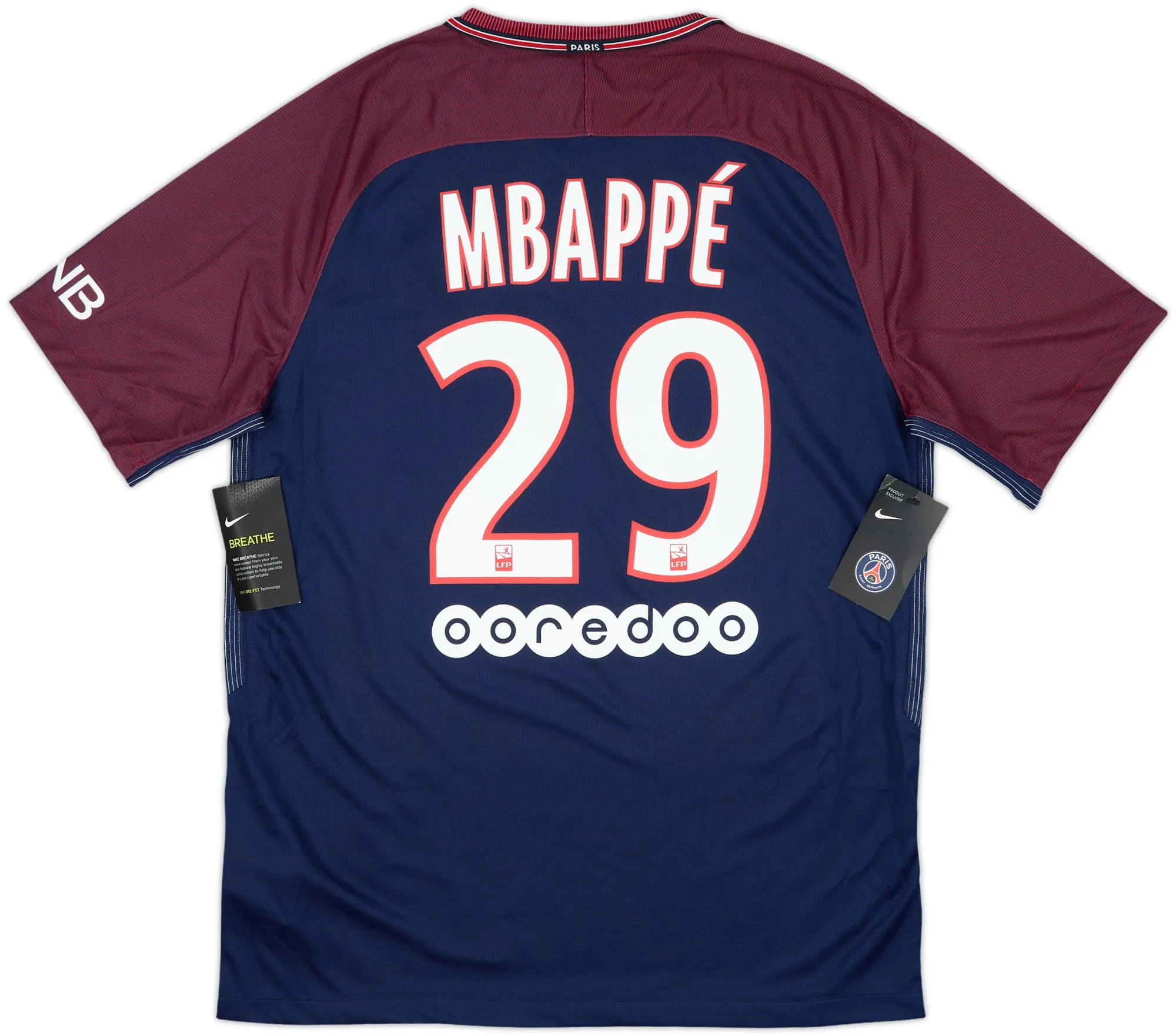 Nike Paris Saint Germain Mens SS Home Shirt 2017/18