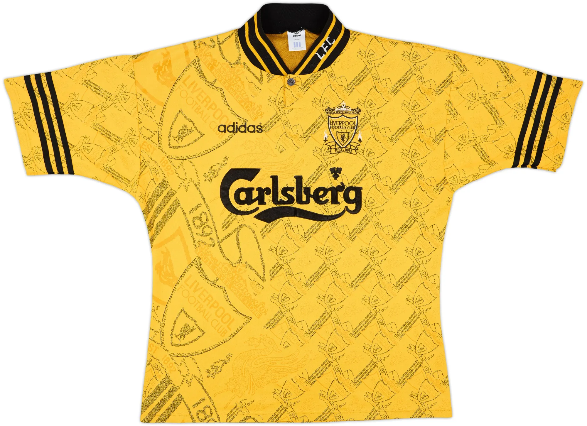 adidas Liverpool Mens SS Third Shirt 1994/96