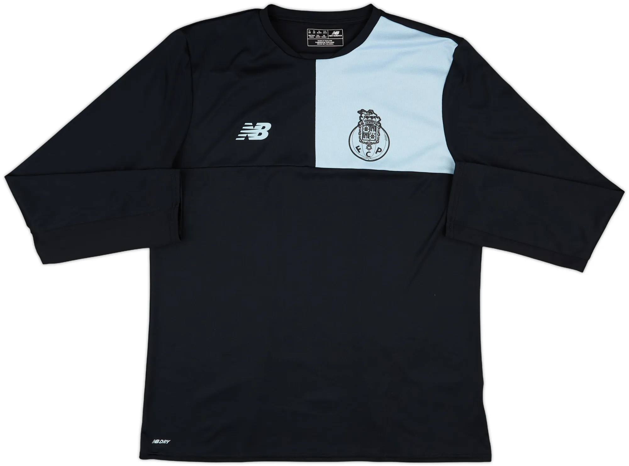 New Balance Porto Mens LS Home Shirt 2016/17