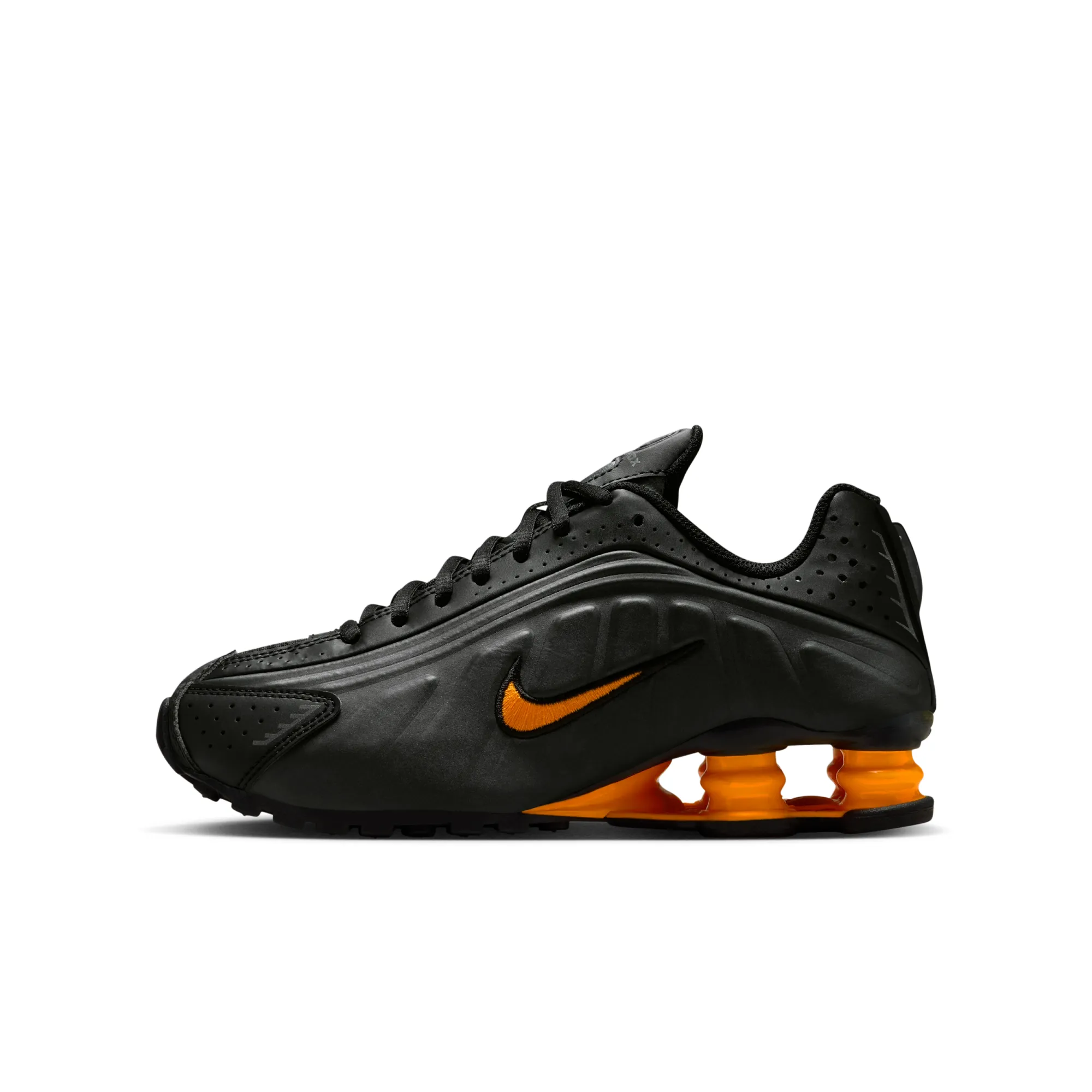 Nike Shox R4 Older Kids' Shoes - Black