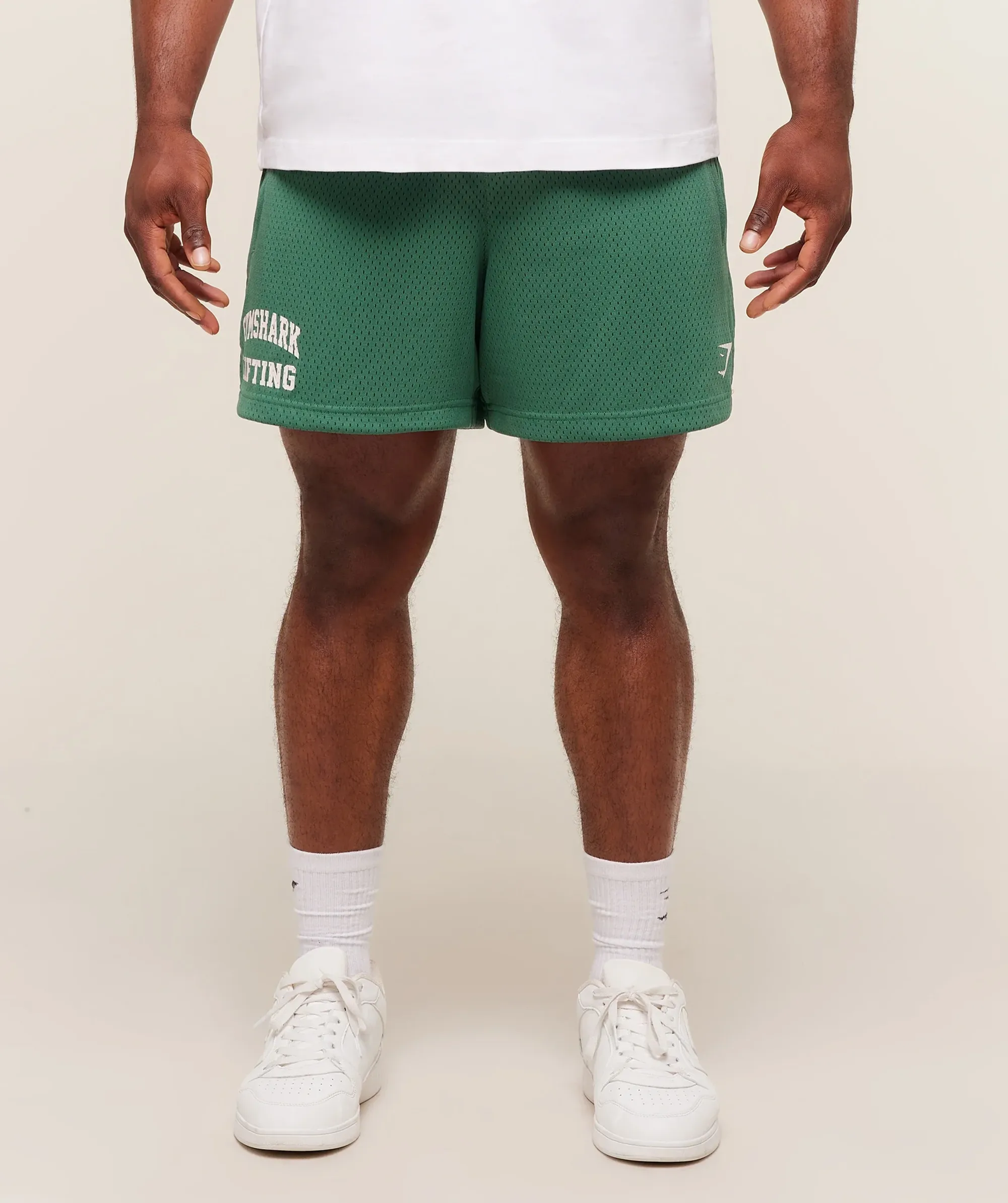 Lifting Mesh 5" Shorts - Lift Green