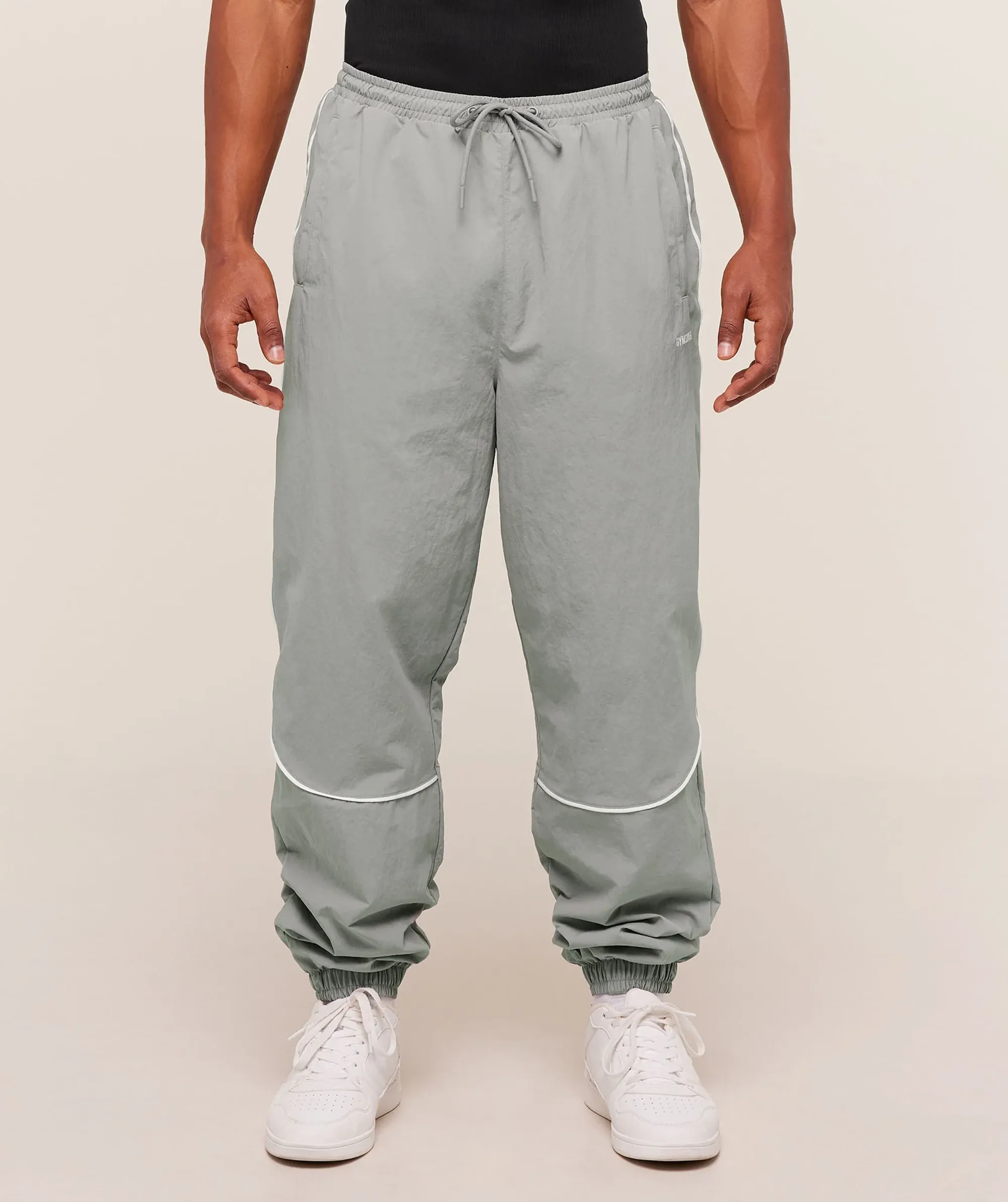  Retro Shell Track Pants - Smokey Grey