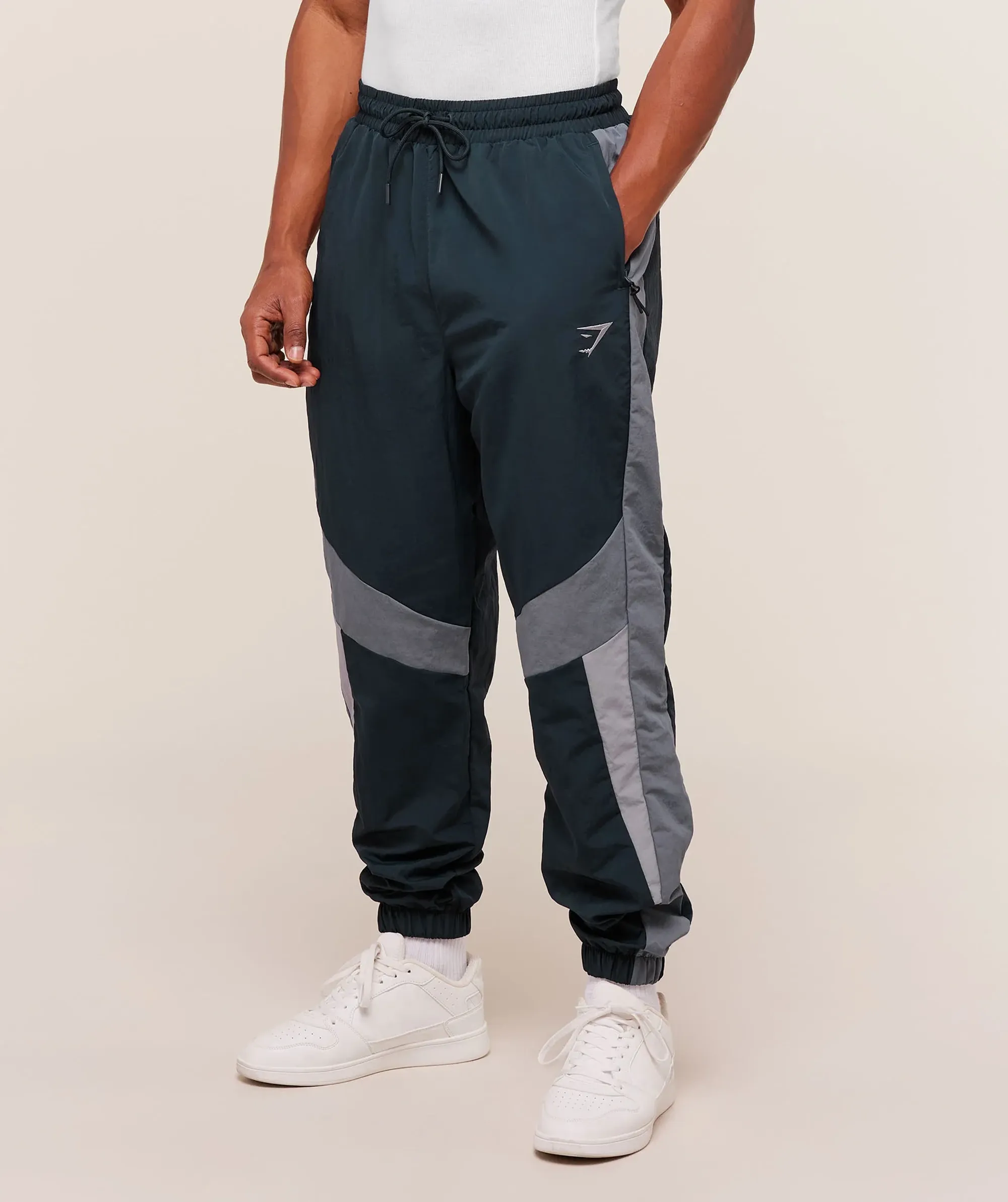  Retro Track Pants - Deep Petrol Blue/Iron Blue/Denim Grey