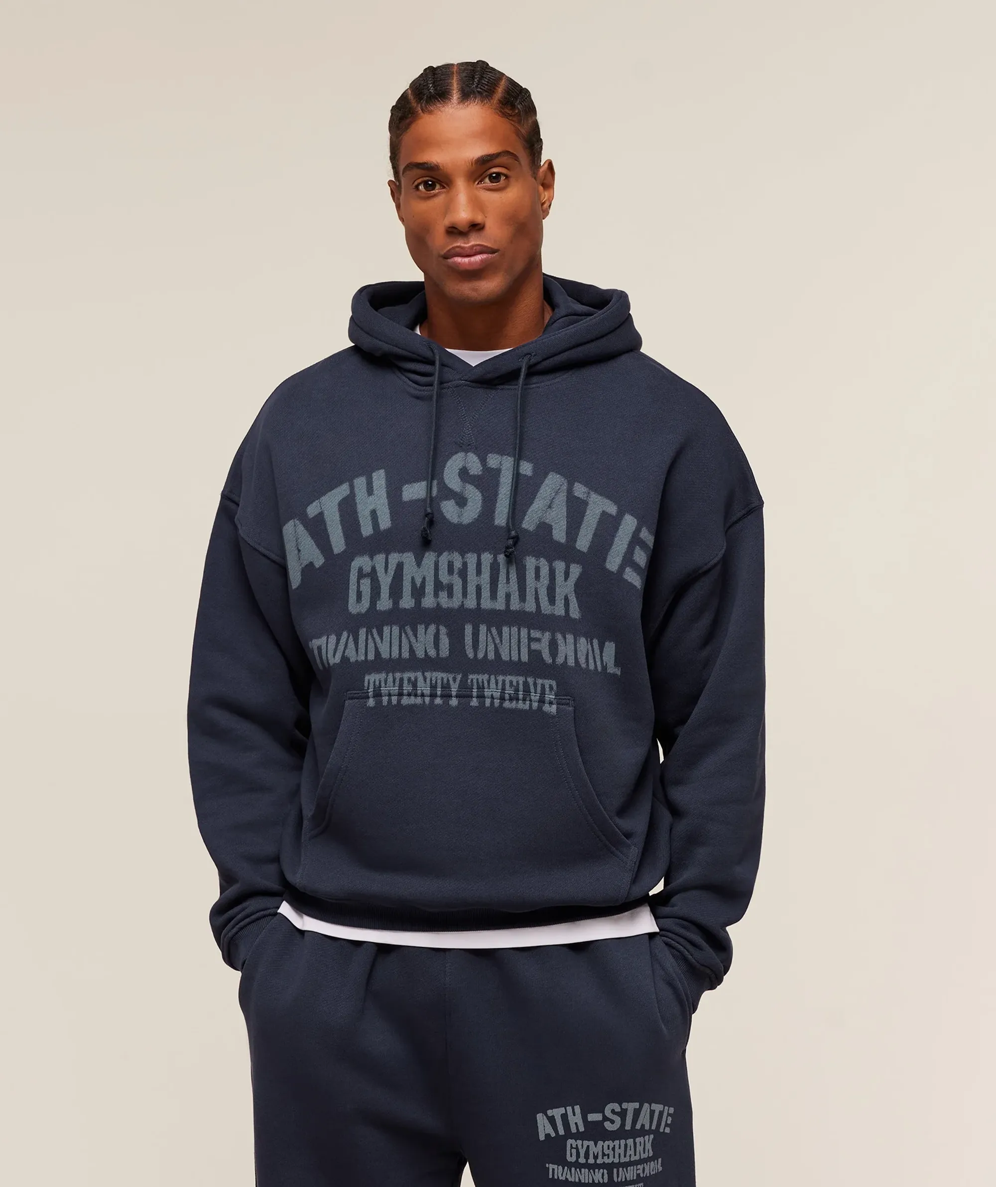  Collegiate Hoodie - Heavy Blue
