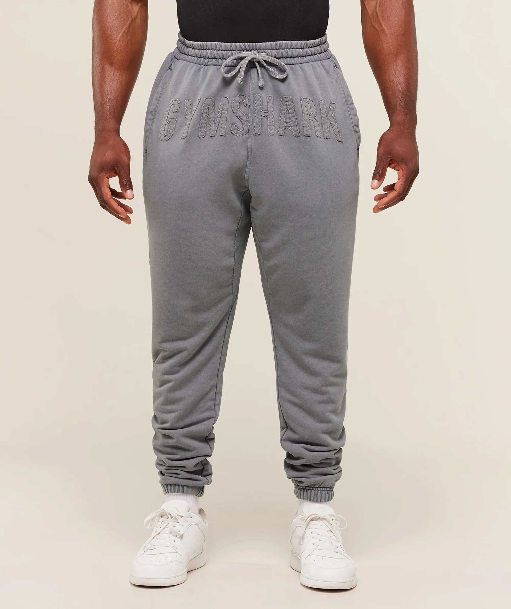  Power Washed Jogger - GS Medium Grey