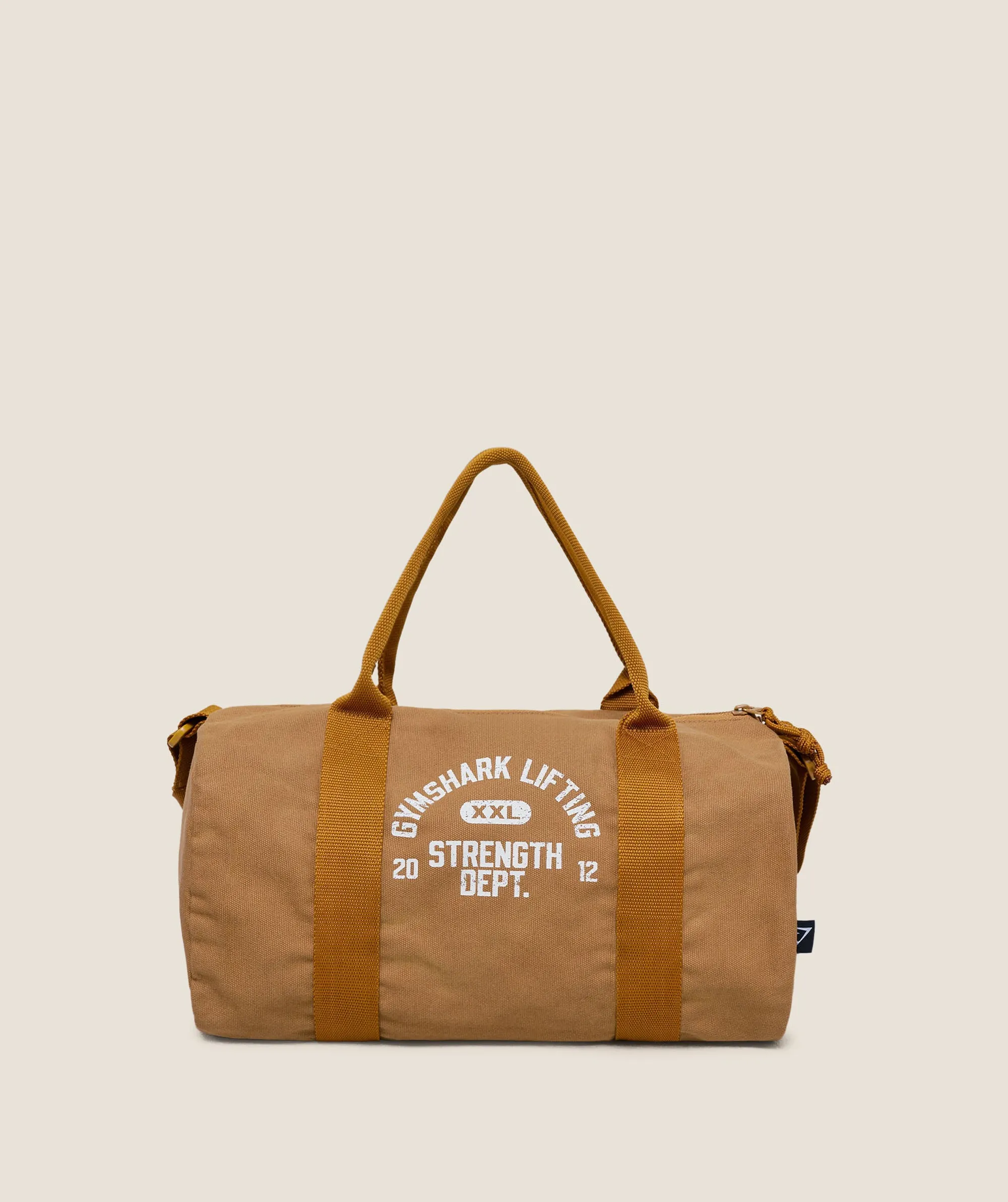  Strength Dept Mini Canvas Duffle Bag - Antique Gold