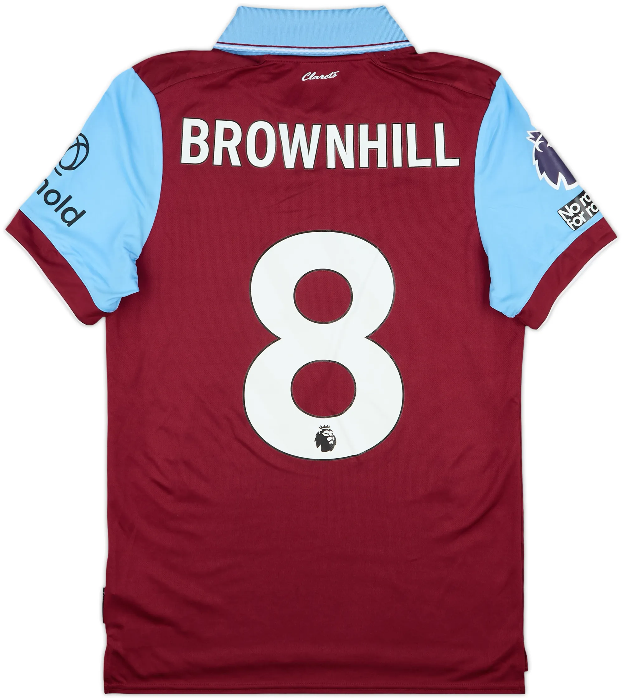 Umbro Burnley Mens SS Player Issue Home Shirt 2023/24