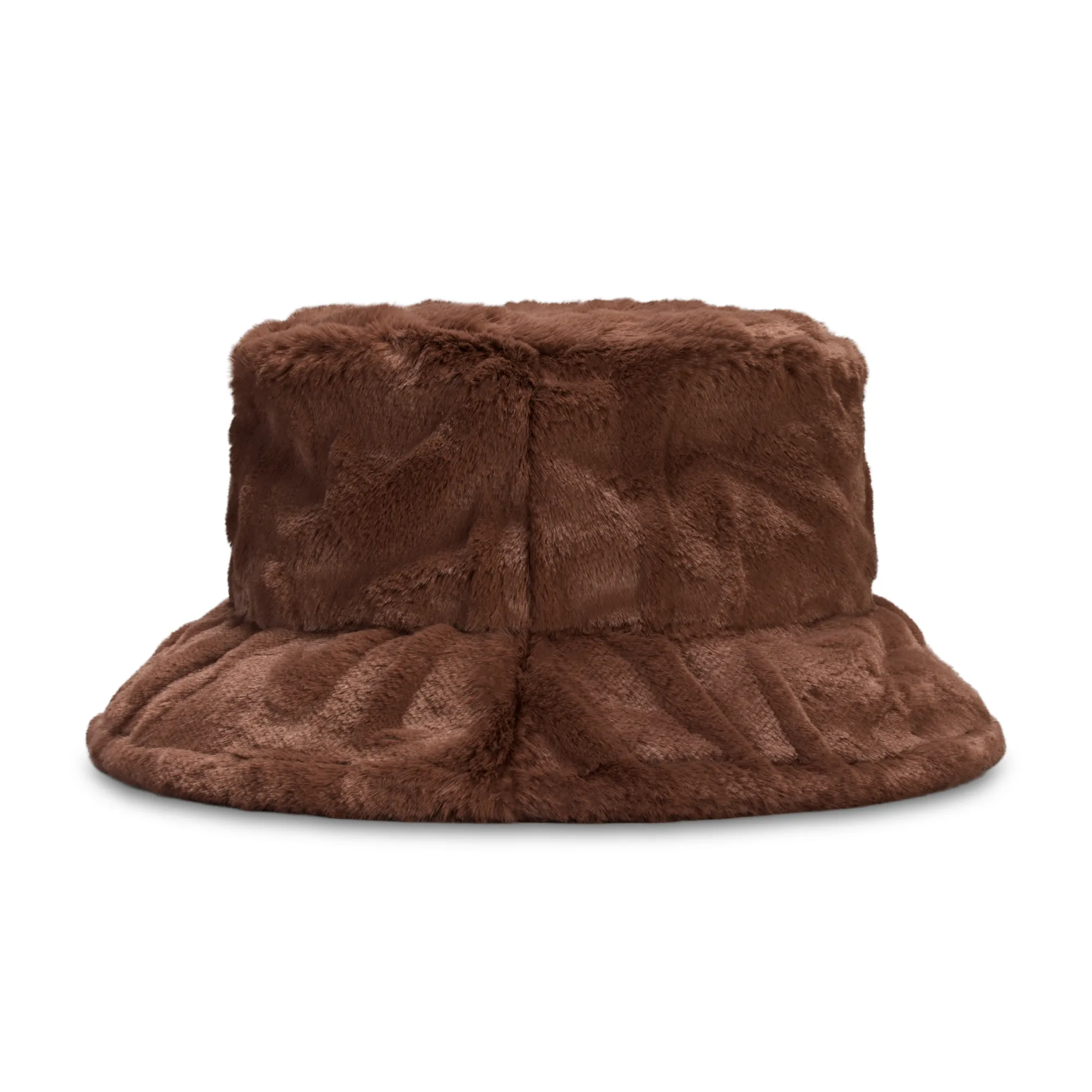 Nike Apex Faux Fur Bucket Hat - Brown - Polyester | HF7194-265