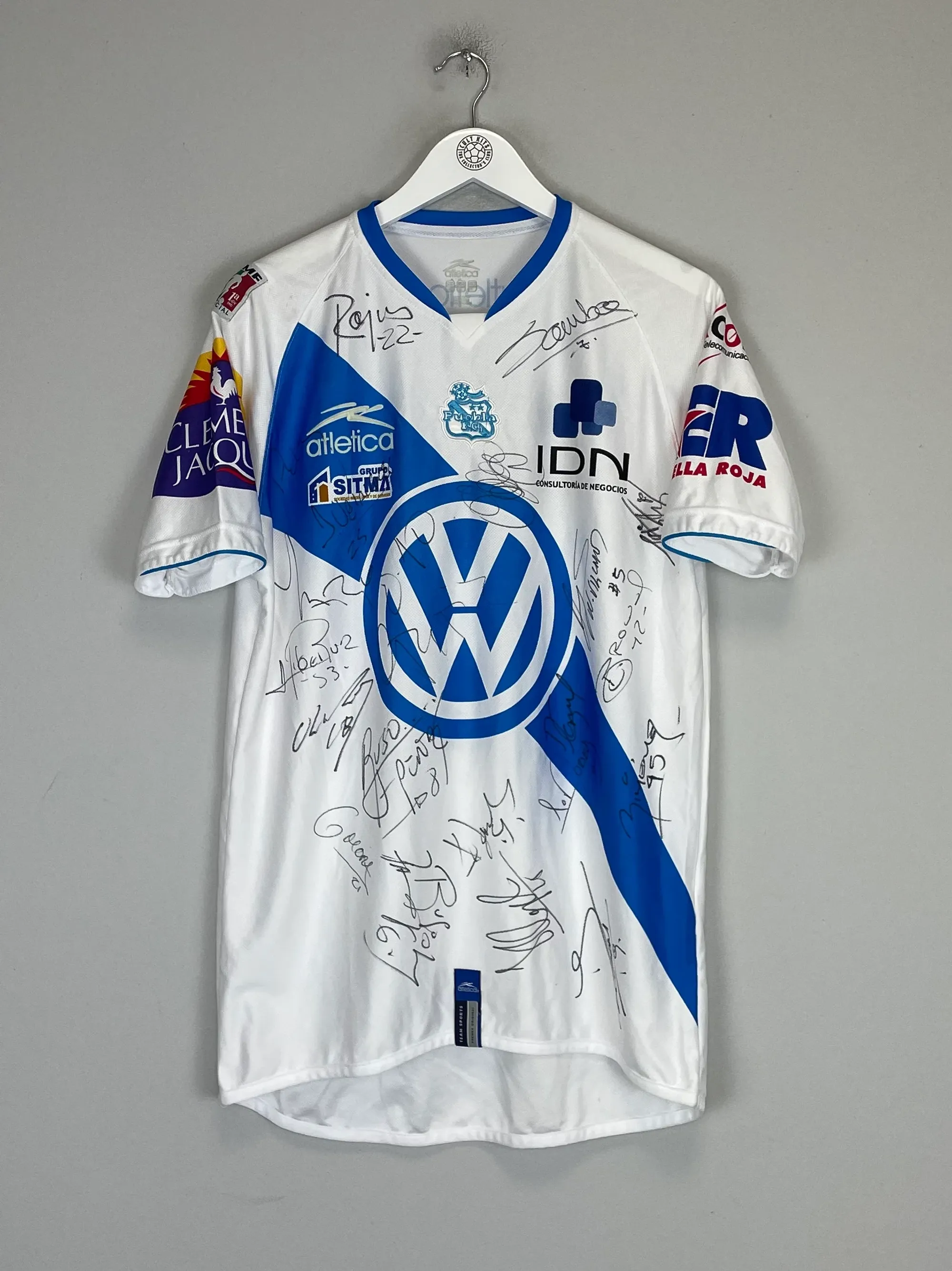 2007/08 PUEBLA #22 *SQUAD SIGNED* HOME SHIRT (S) ATLETICA | CULT KITS