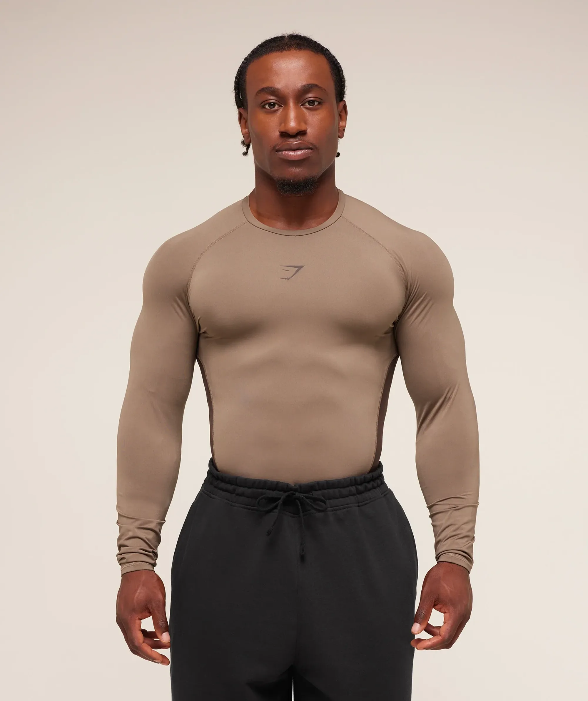  Element Baselayer Long Sleeve T-Shirt - Soul Brown/Archive Brown