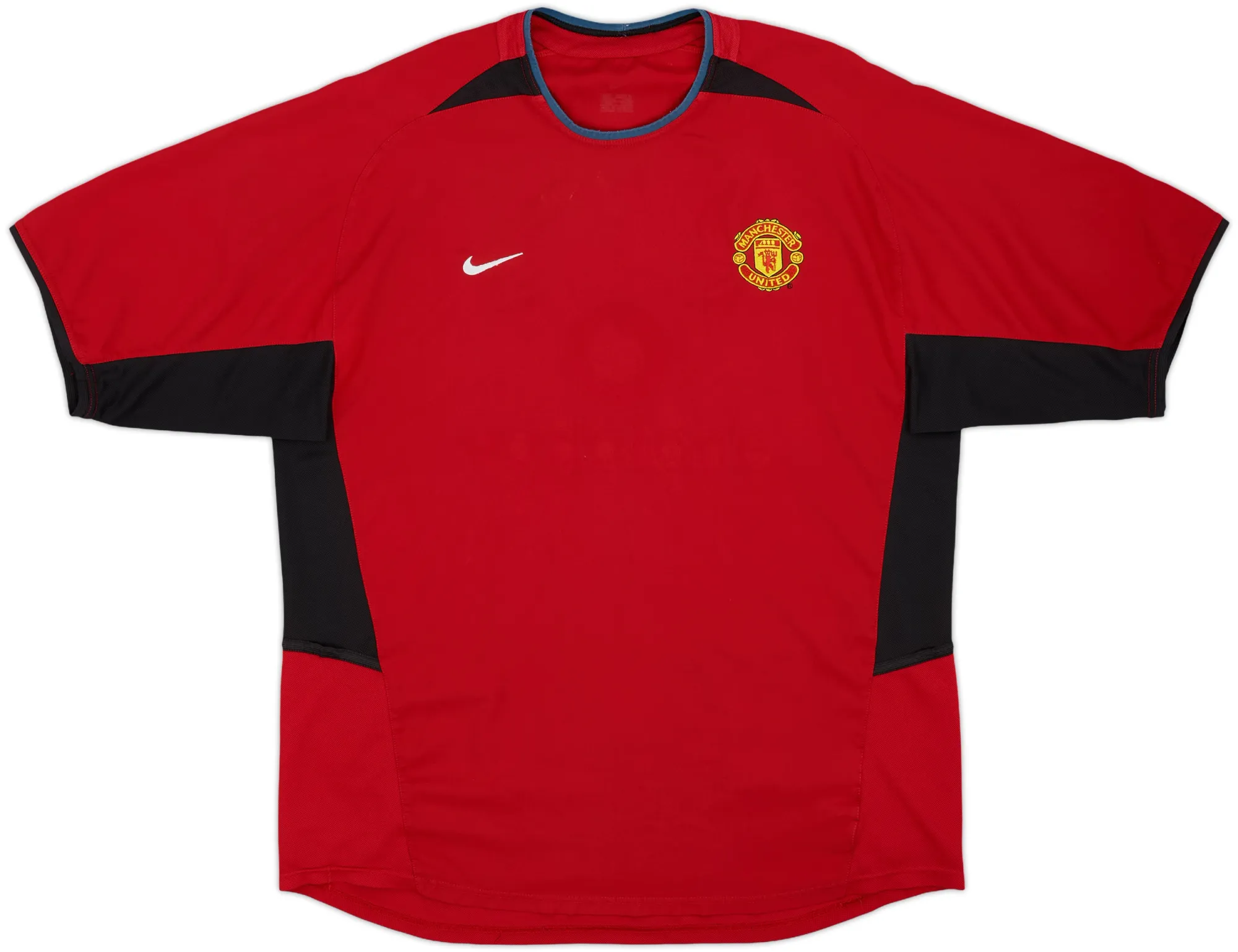 Nike Manchester United Mens SS Home Shirt 2002/04
